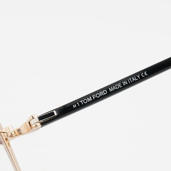 Tom Ford Tom Ford FT5740-B 001 Eyeglasses Black / Gold /Black 54mm Ca Size ONE SIZE - 9 Thumbnail