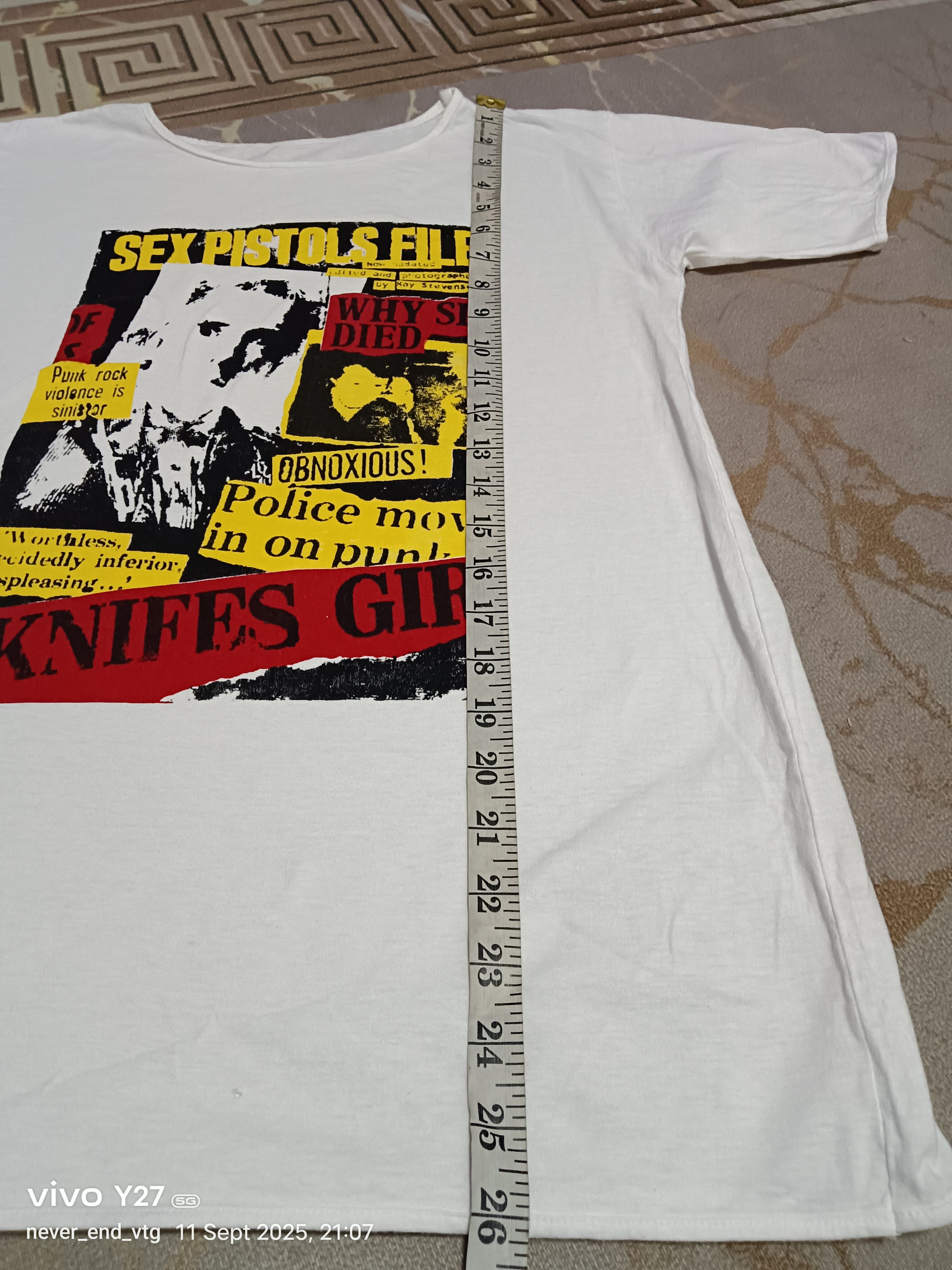 Band Tees VINTAGE SEX PISTOL Size US S / EU 44-46 / 1 - 9 Thumbnail