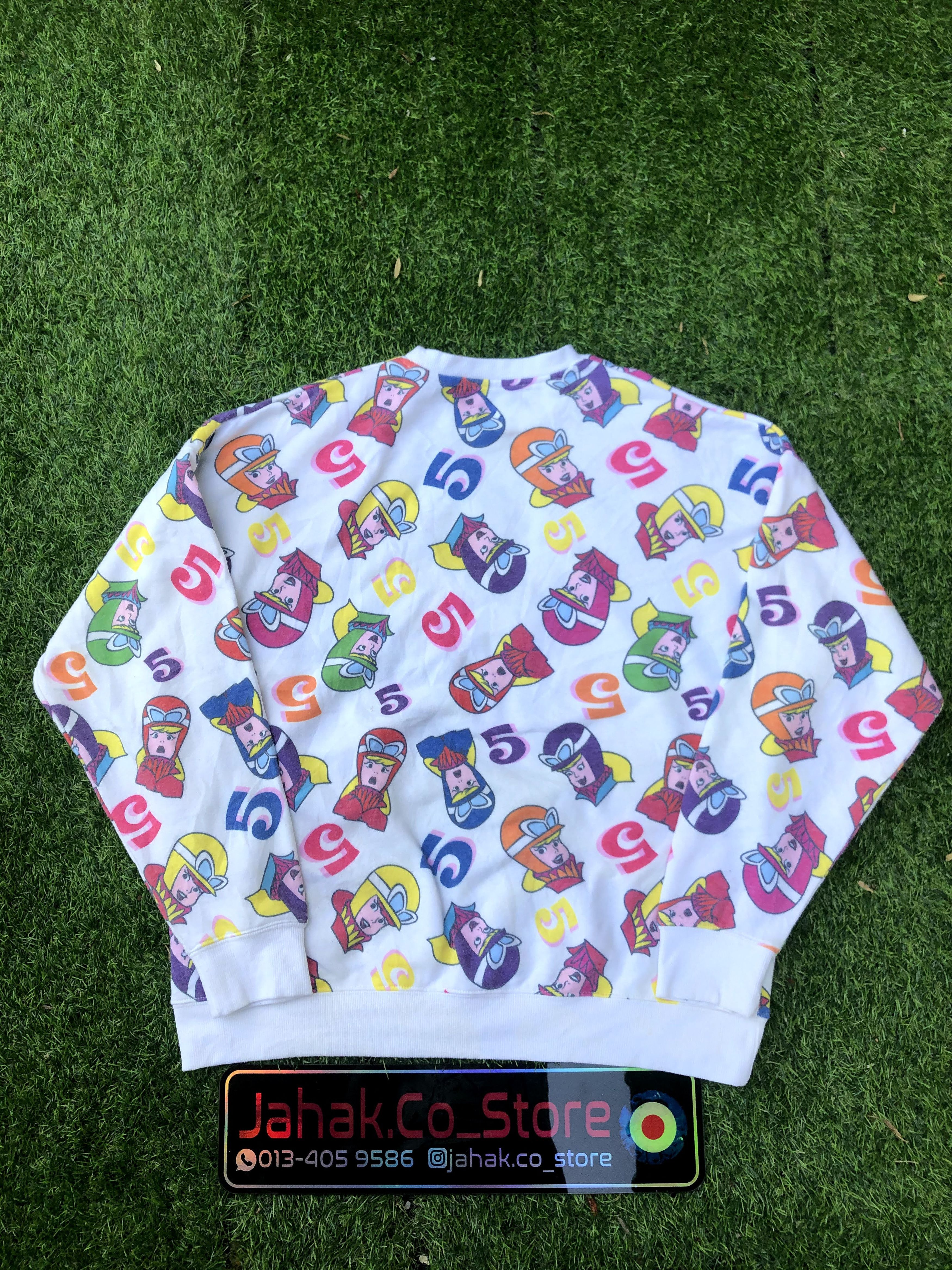 Cartoon Network Vintage Galaxxy Cartoon Sweatshirt (S168) Size US M / EU 48-50 / 2 - 6 Thumbnail