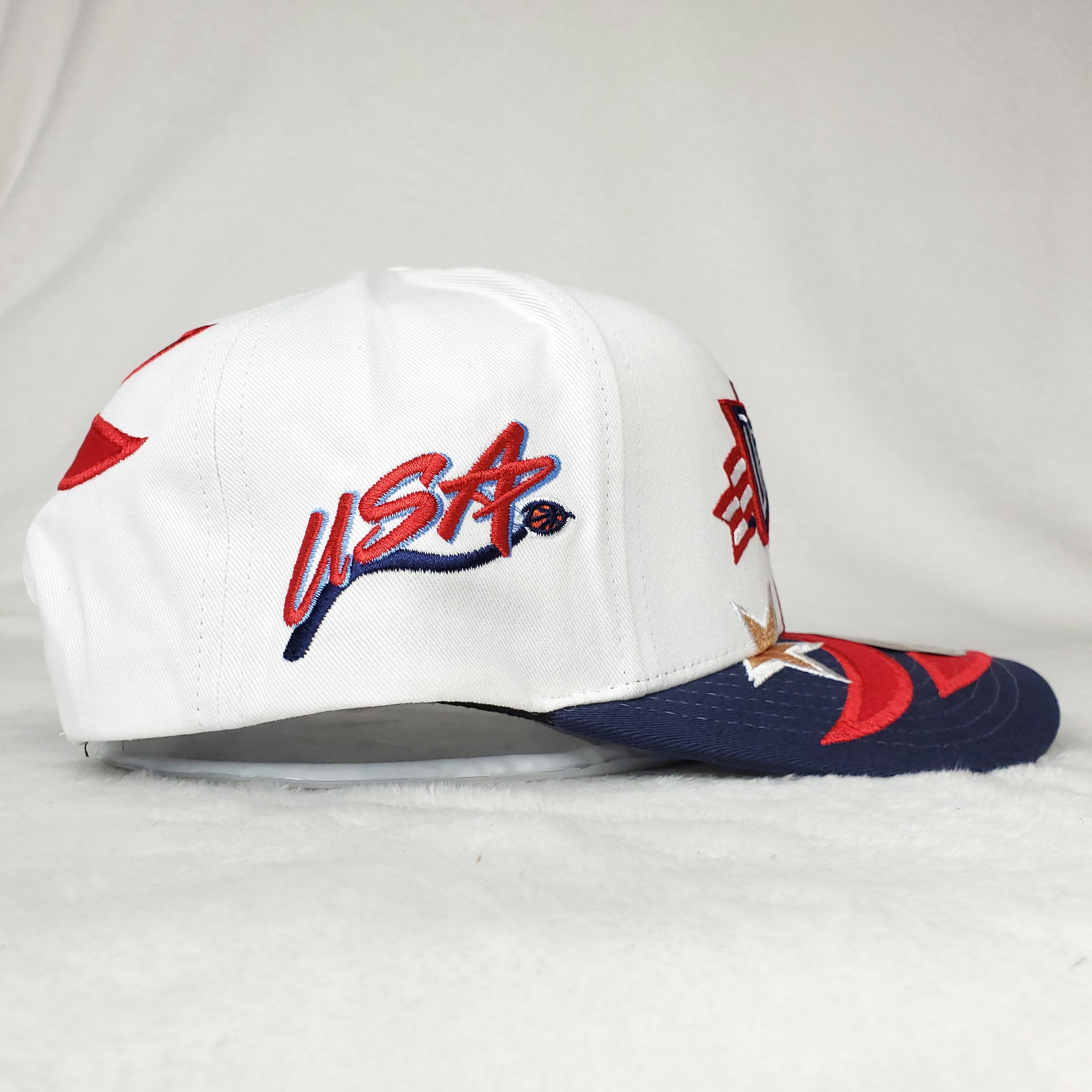 Just Don × Mitchell & Ness Just Don Dream Team USA Basketball Pro Fit Snapback Hat Cap Size ONE SIZE - 5 Thumbnail