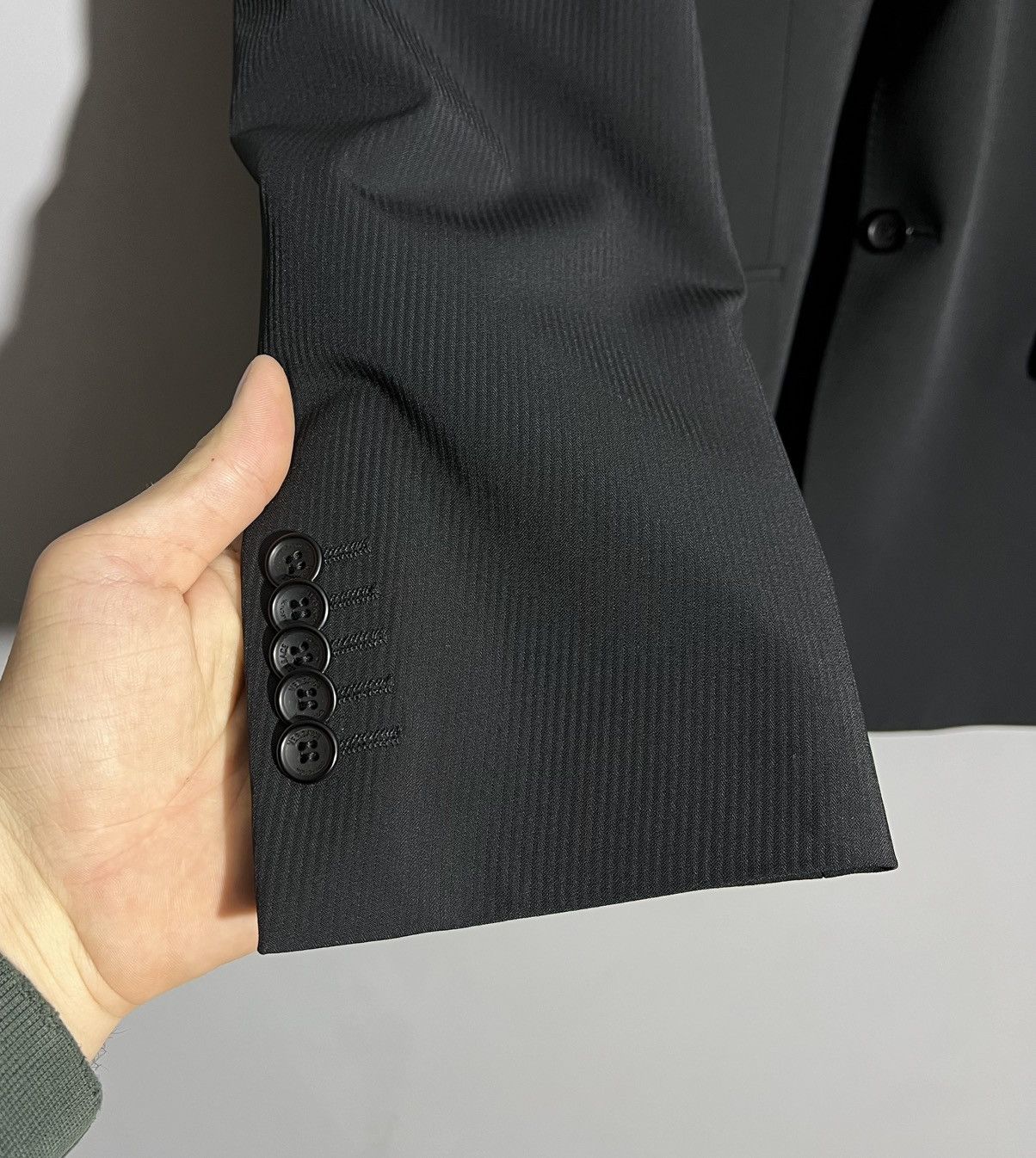 Versace Collection Two Button Black Blazer