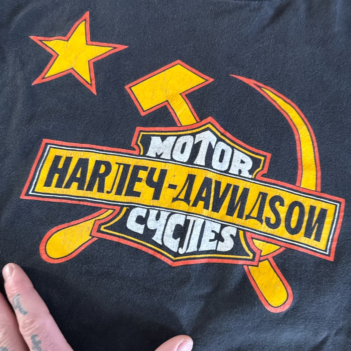 Harley Davidson EXTREMELY RARE HARLEY DAVIDSON Size US L / EU 52-54 / 3 - 8 Thumbnail