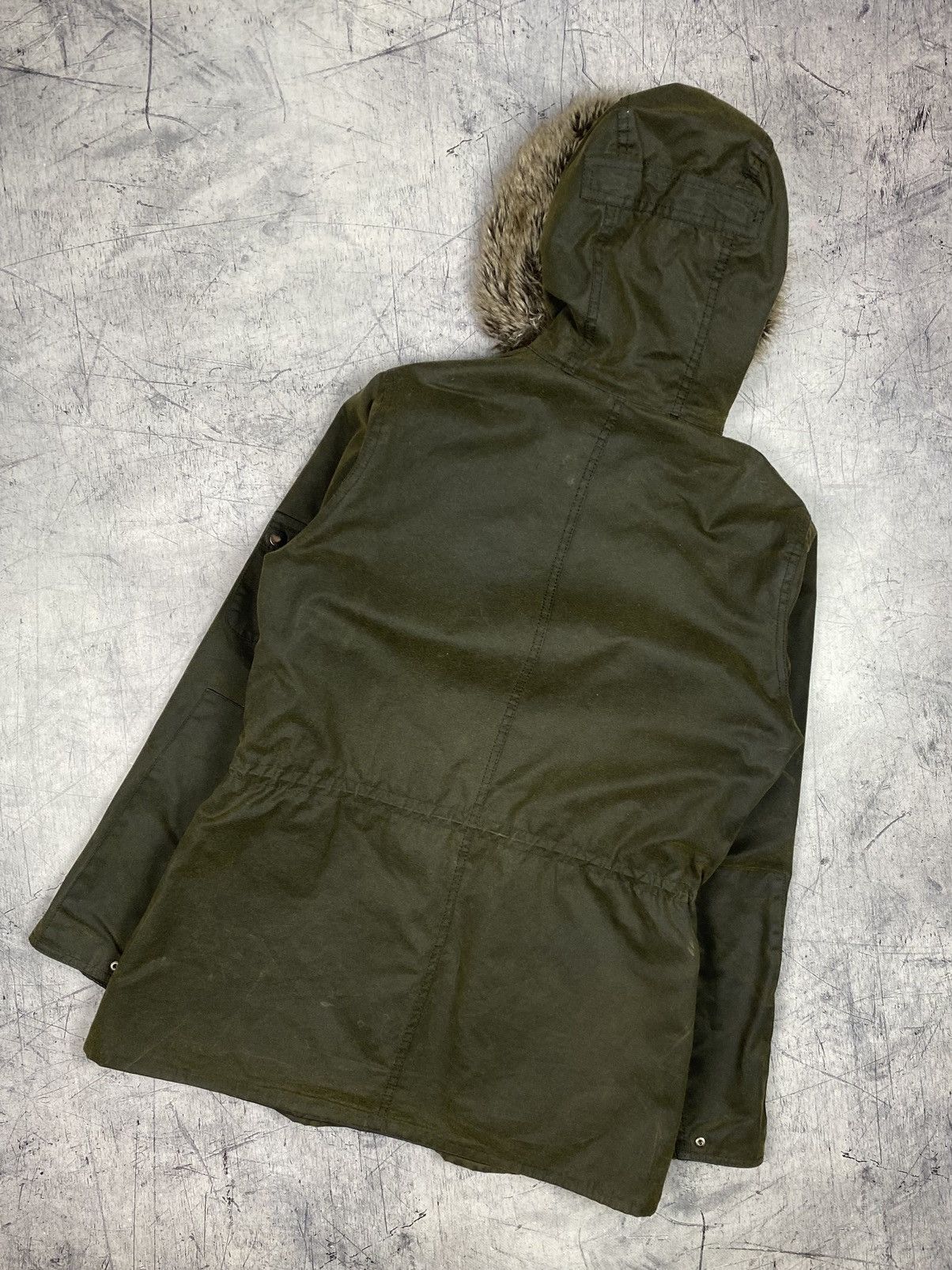 Barbour Barbour Brighton Union Jack Waxed Parka Fur Hood Size M / US 6-8 / IT 42-44 - 18 Thumbnail