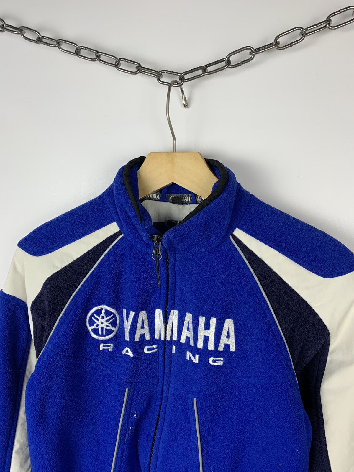 Yamaha Vintage YAMAHA Racing Fleece Jacket Full Zip Mens Size XS Size US XS / EU 42 / 0 - 2 Thumbnail