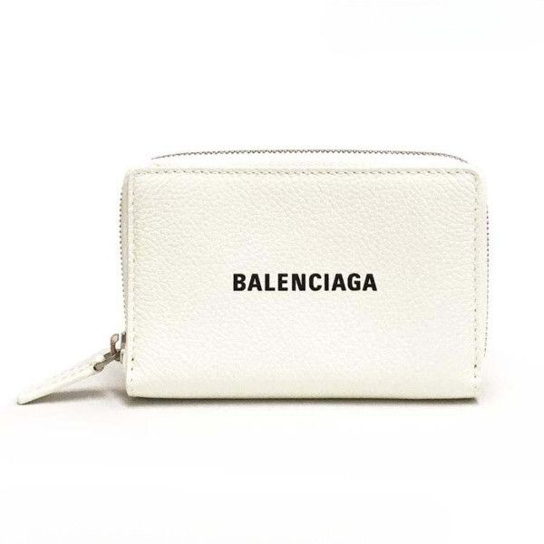 Balenciaga o1mt1gz0924 Size: OS / Cash Card Case in White/Black Size ONE SIZE - 1 Thumbnail