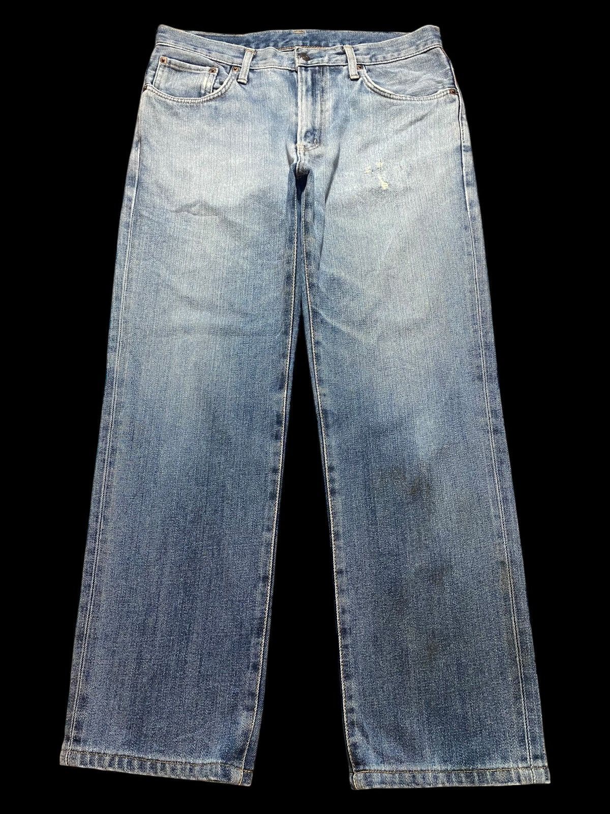 Edwin Vintage Japanese Brand Edwin 503 Faded Wash Distressed Jeans Size US 33 - 1 Thumbnail