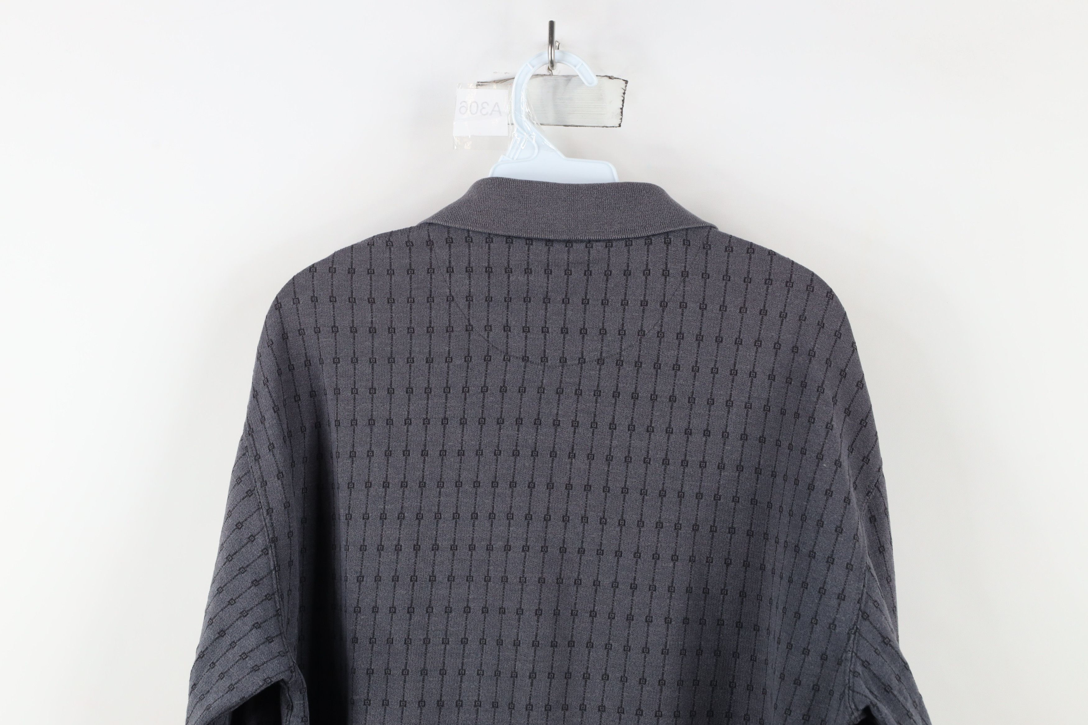 Vintage Vintage 90s Streetwear Knit Long Sleeve Rugby Polo Shirt Size US M / EU 48-50 / 2 - 9 Thumbnail