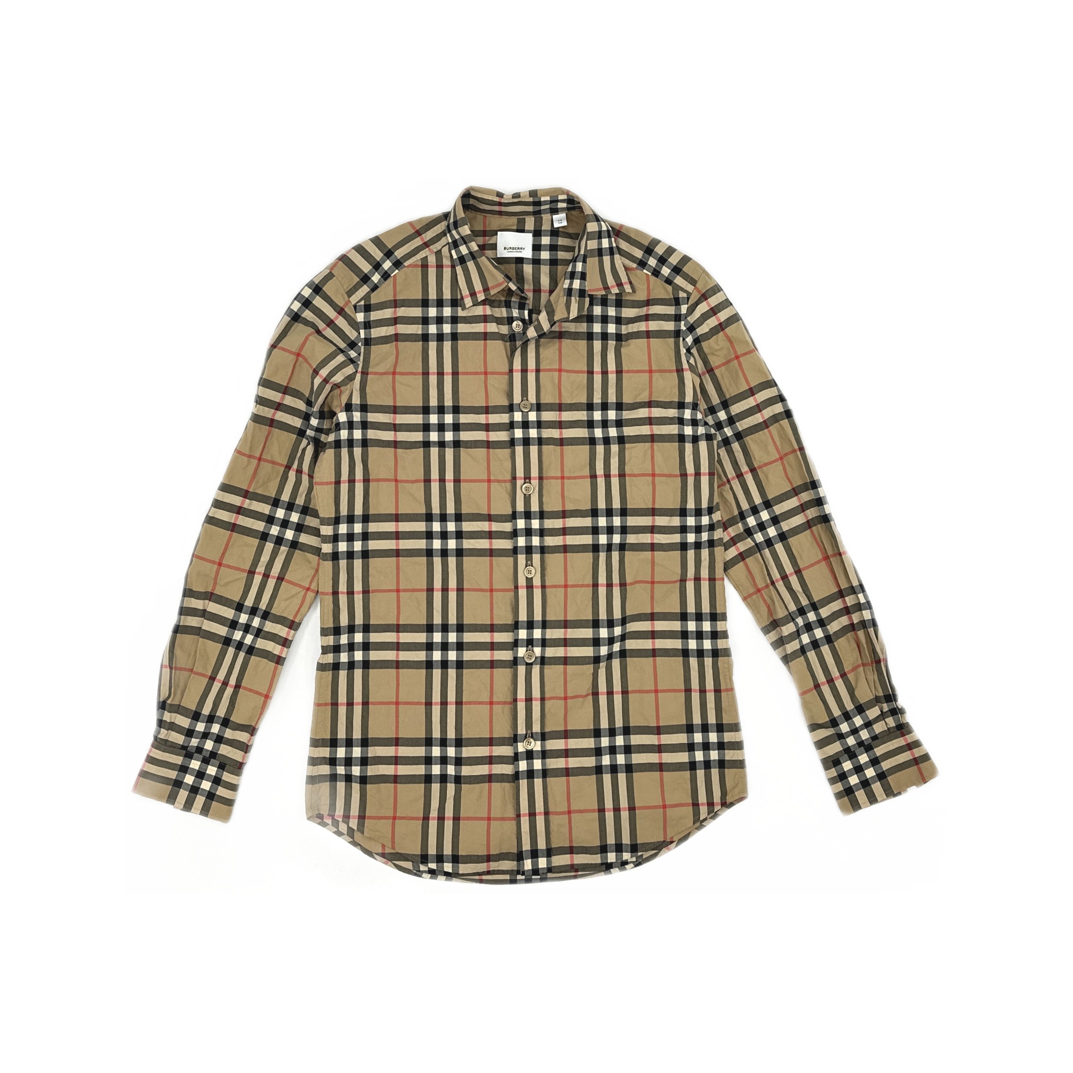 Burberry Burberry Check Button Up Shirt Size XS Size US XS / EU 42 / 0 - 1 Thumbnail