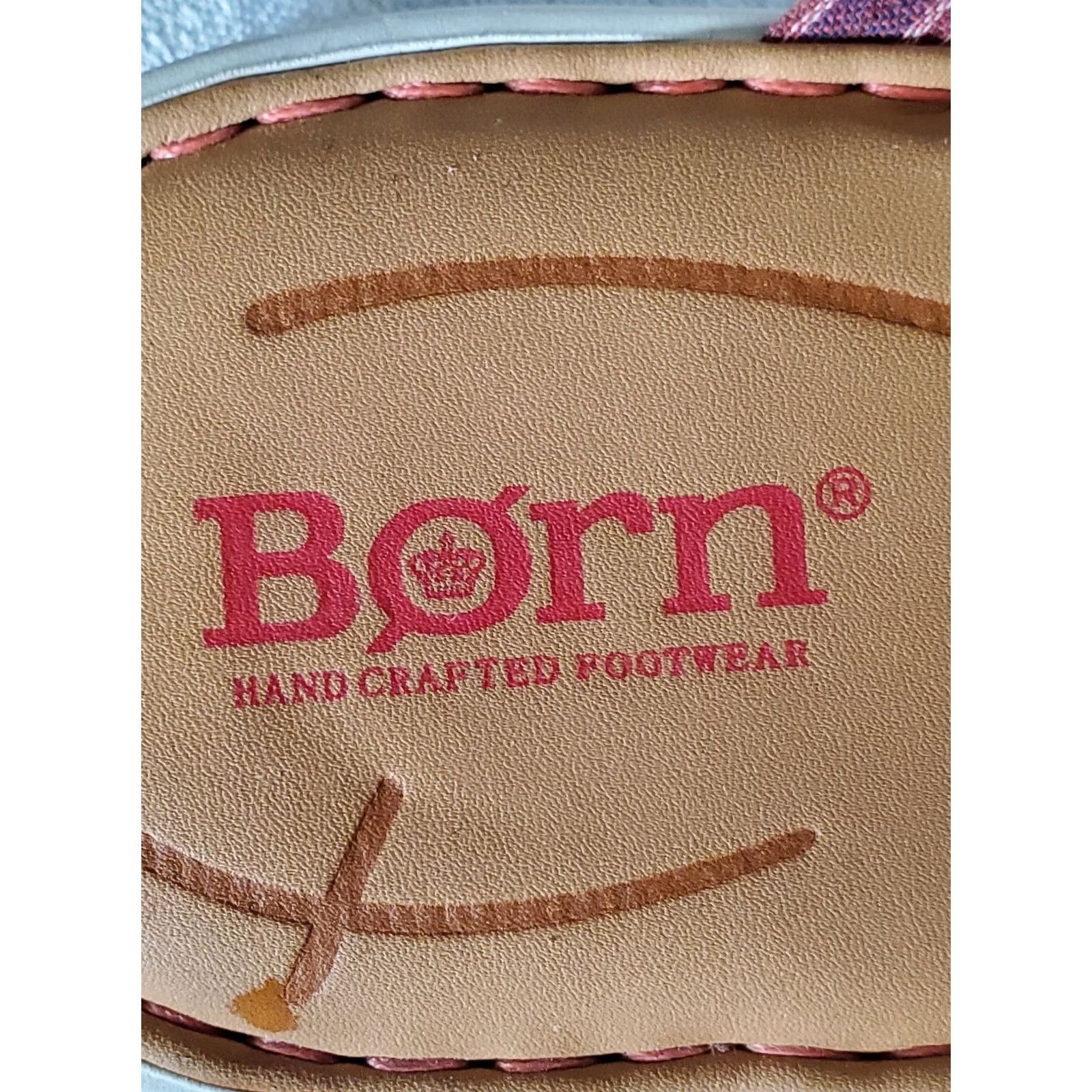 Vintage Børn Tide Plaid Fabric Thong Flip Flops Sandals Women's Size US 9.5 Multi 6899690 Size US 10 / IT 40 - 7 Thumbnail