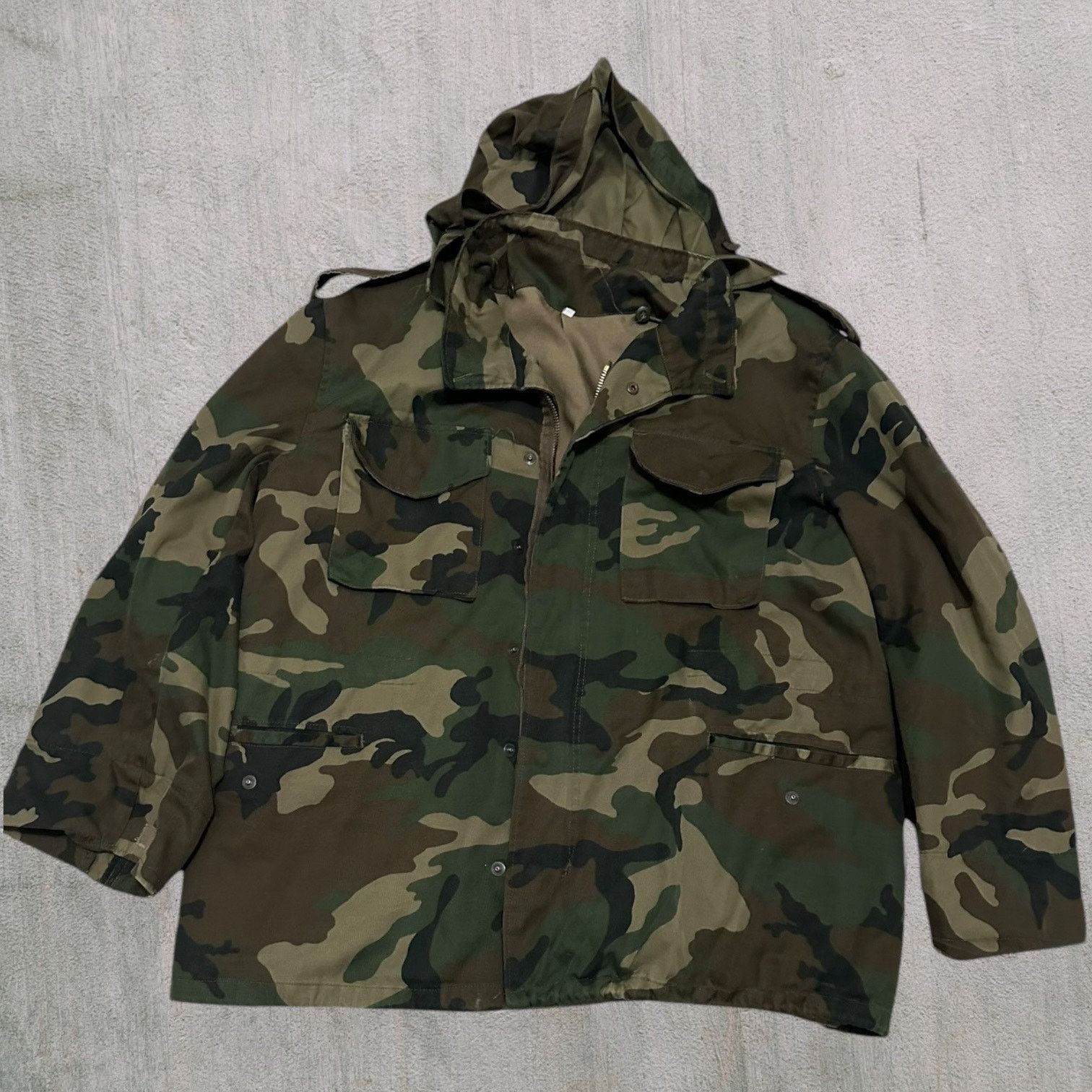 Other Vintage camo jacket Size US XL / EU 56 / 4 - 1 Thumbnail