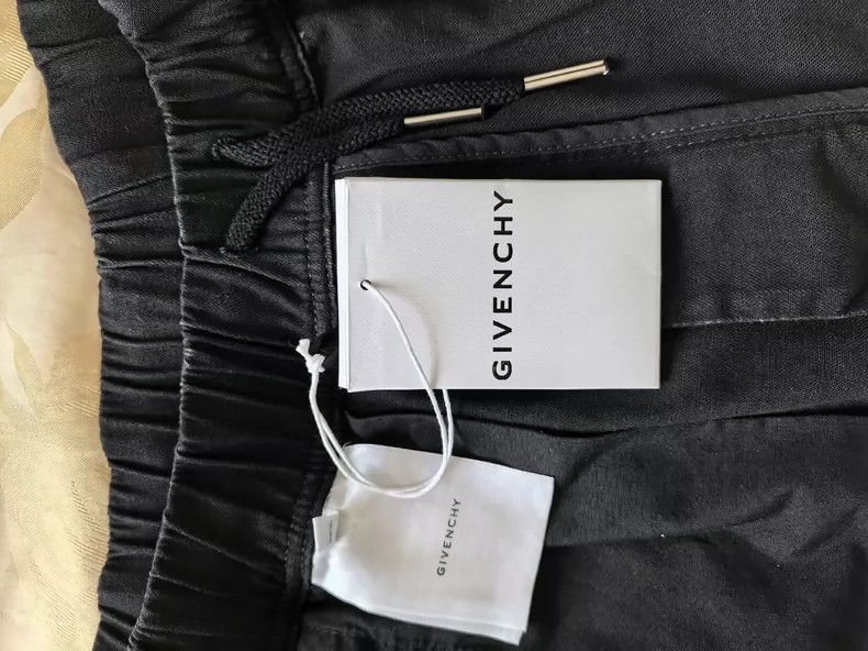 Givenchy Givenchy Givenchy Black Cargo Pants with Detachable Design Size US 33 - 6 Thumbnail