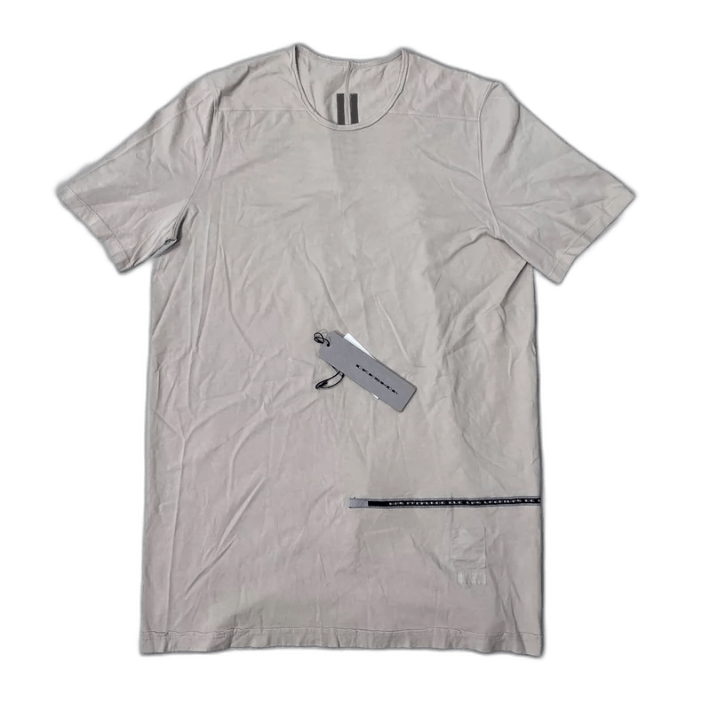 Rick Owens Drkshdw rickowens secondary line slogan off-white short sleeve-2508 Size US S / EU 44-46 / 1 - 1 Thumbnail
