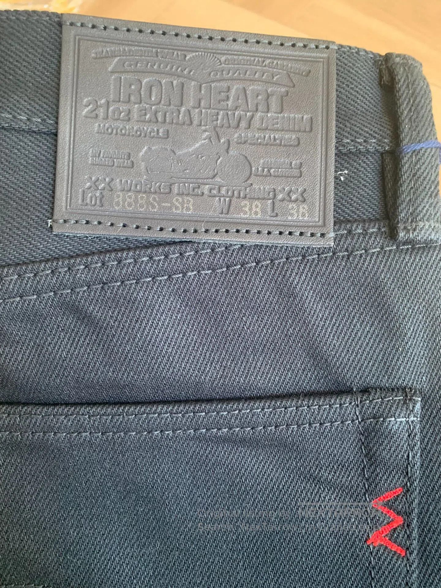 Iron Heart IRON HEART 21oz IH. Size US 36 / EU 52 - 3 Thumbnail