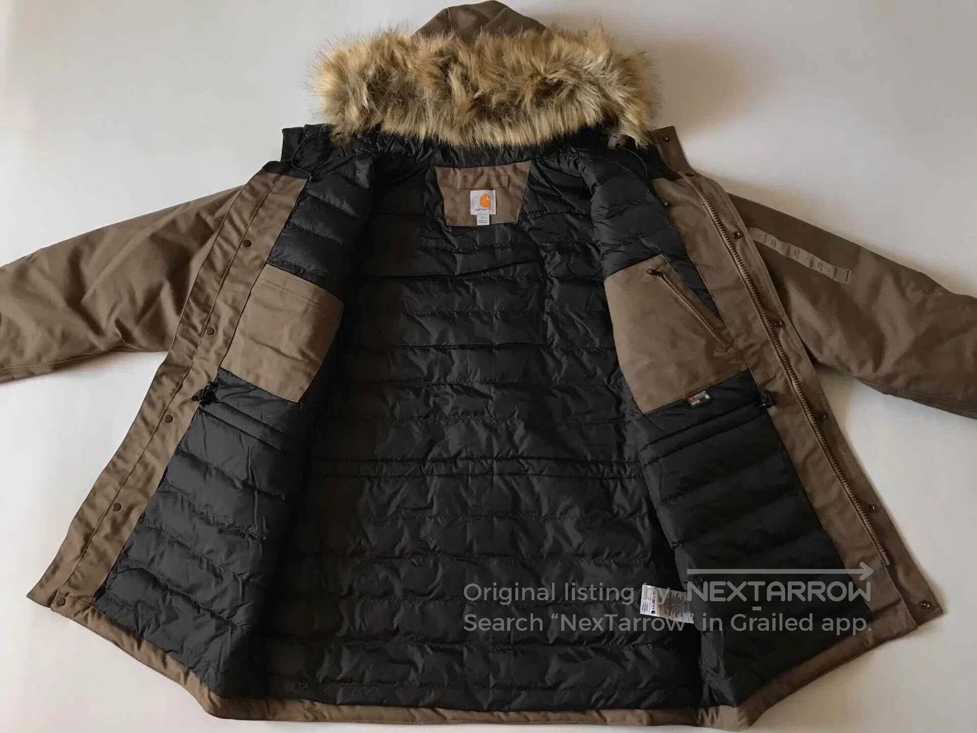 Carhartt Carhartt 102728 Parka Coat. Size US L / EU 52-54 / 3 - 3 Thumbnail
