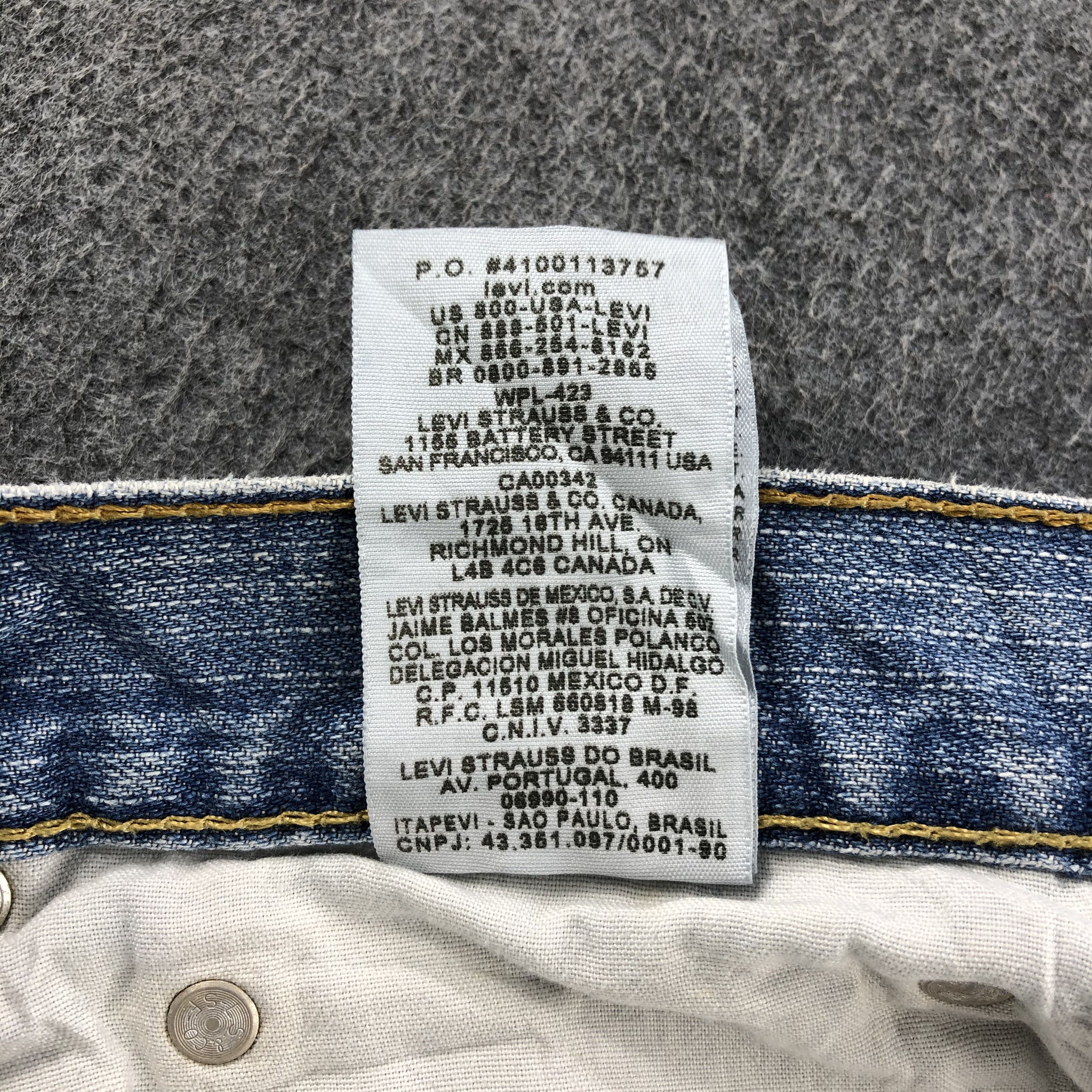 Levi's × Vintage Vintage Levis 569Jeans-JM1034 Size US 36 / EU 52 - 12 Thumbnail