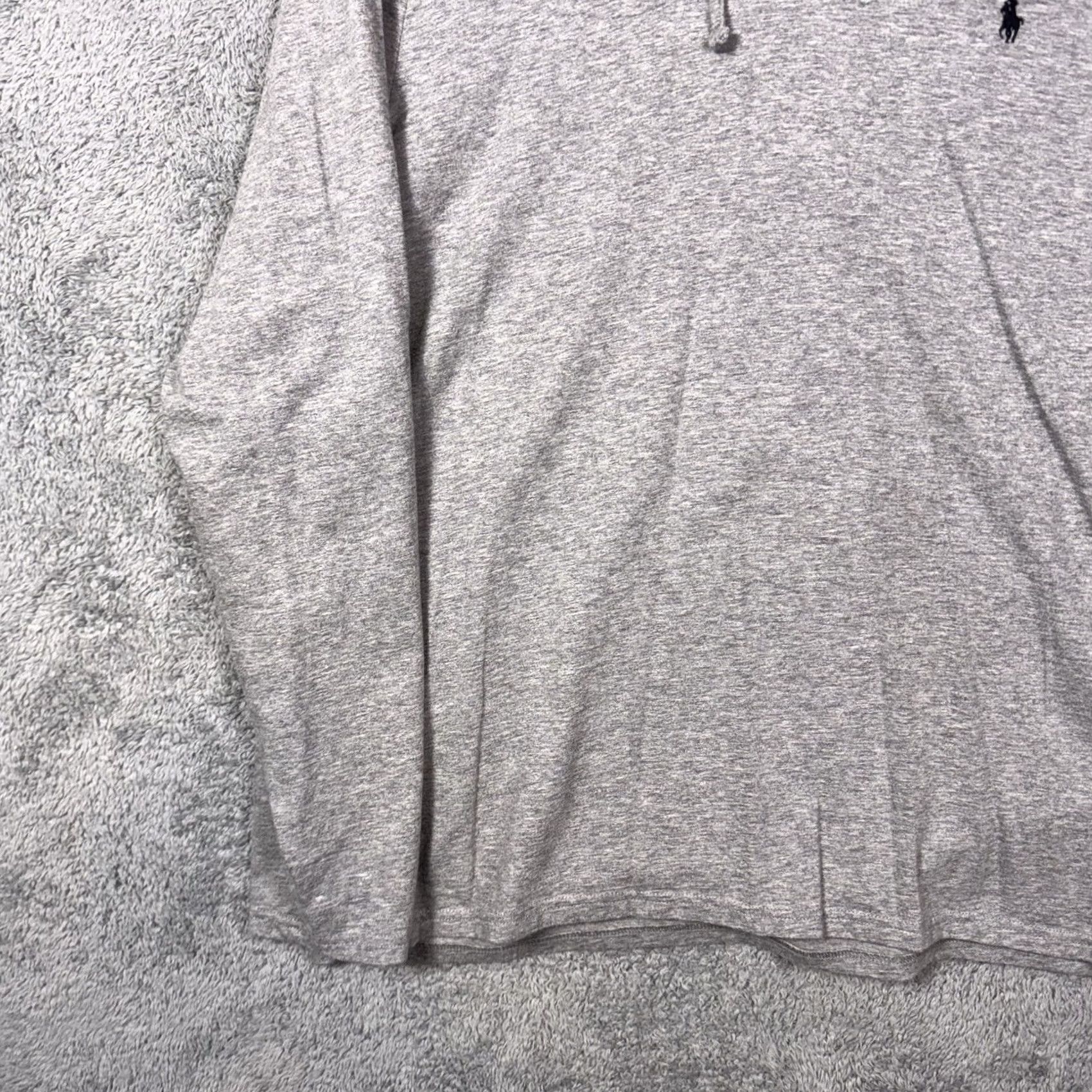 Polo Ralph Lauren Polo Ralph Lauren Hoodie Mens XL Pullover Sweatshirt Lightweight Heather Gray Size US XL / EU 56 / 4 - 2 Thumbnail
