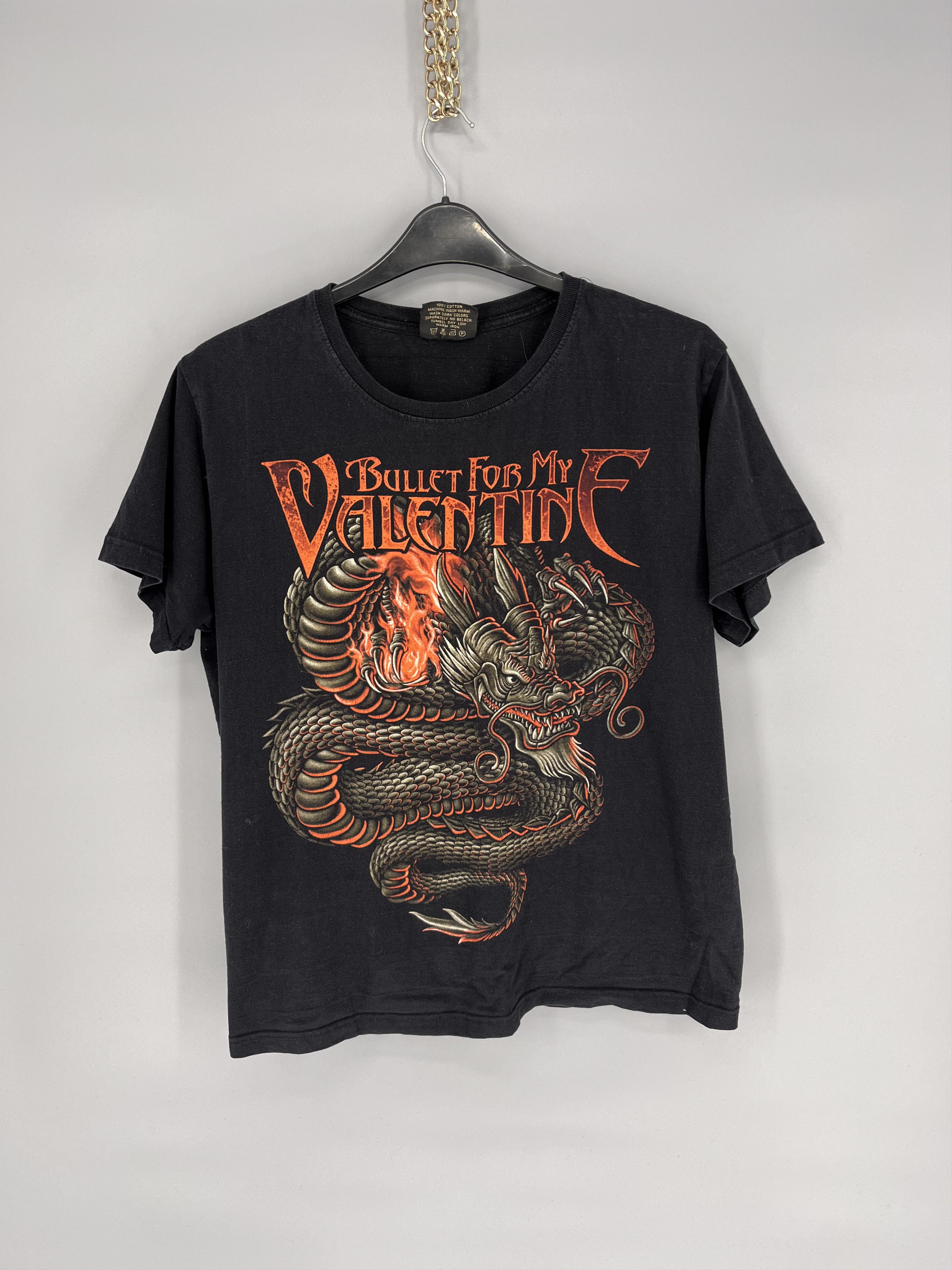 Band Tees Vintage Y2K Bullet For My Valentine Dragon Tee Band Rock tee Size US L / EU 52-54 / 3 - 1 Thumbnail
