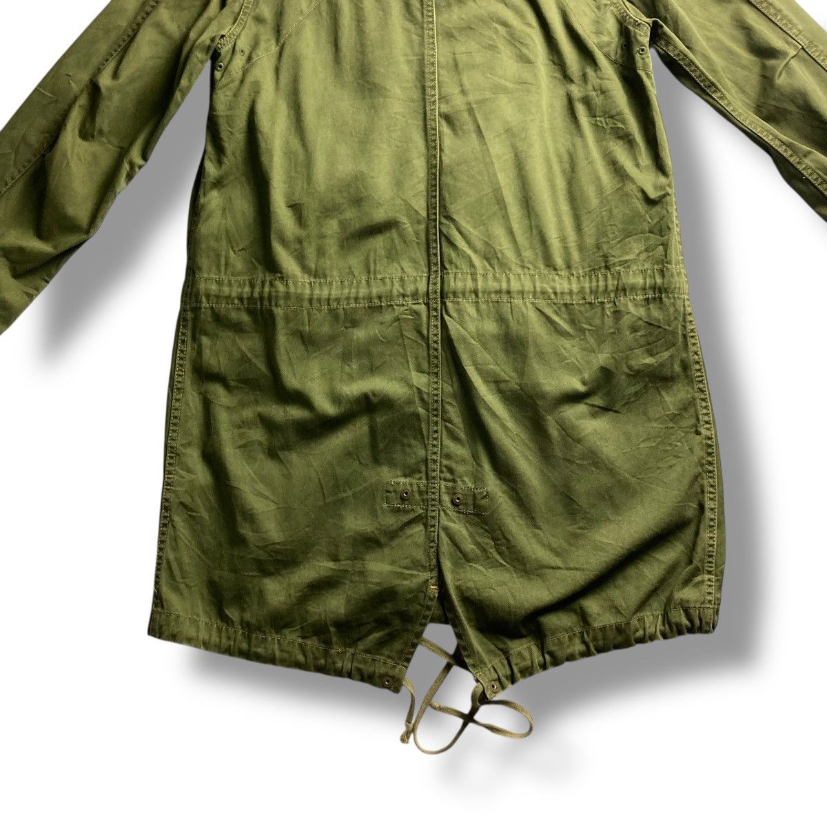Le Grande Bleu (L.G.B.) 🇯🇵 CUBE SUGAR WORKWEAR LINED FLEECE FISHTAIL PARKA JACKET Size US M / EU 48-50 / 2 - 19 Thumbnail