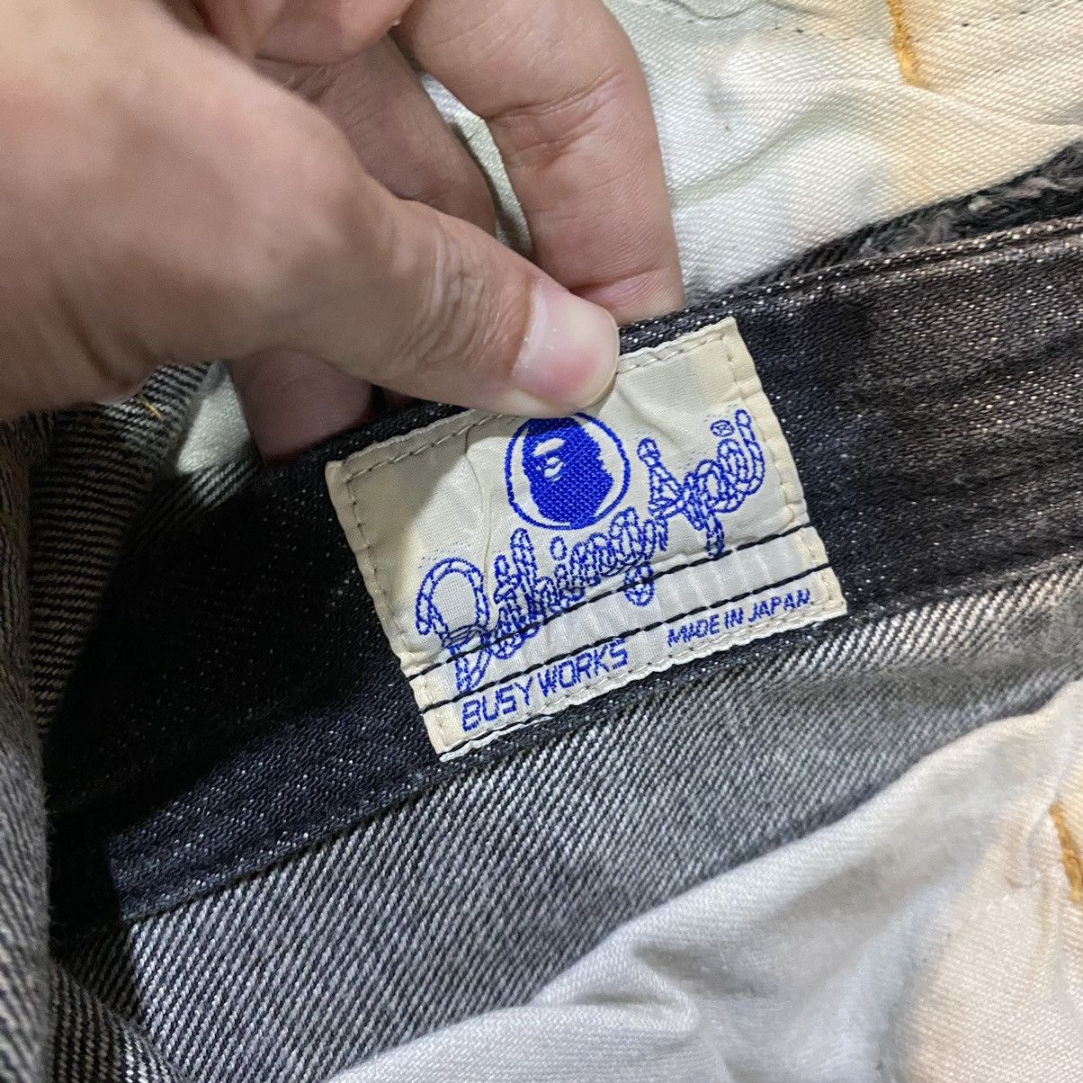 Bape Bape Like New Denim Jean Pants Size US 28 / EU 44 - 16 Thumbnail