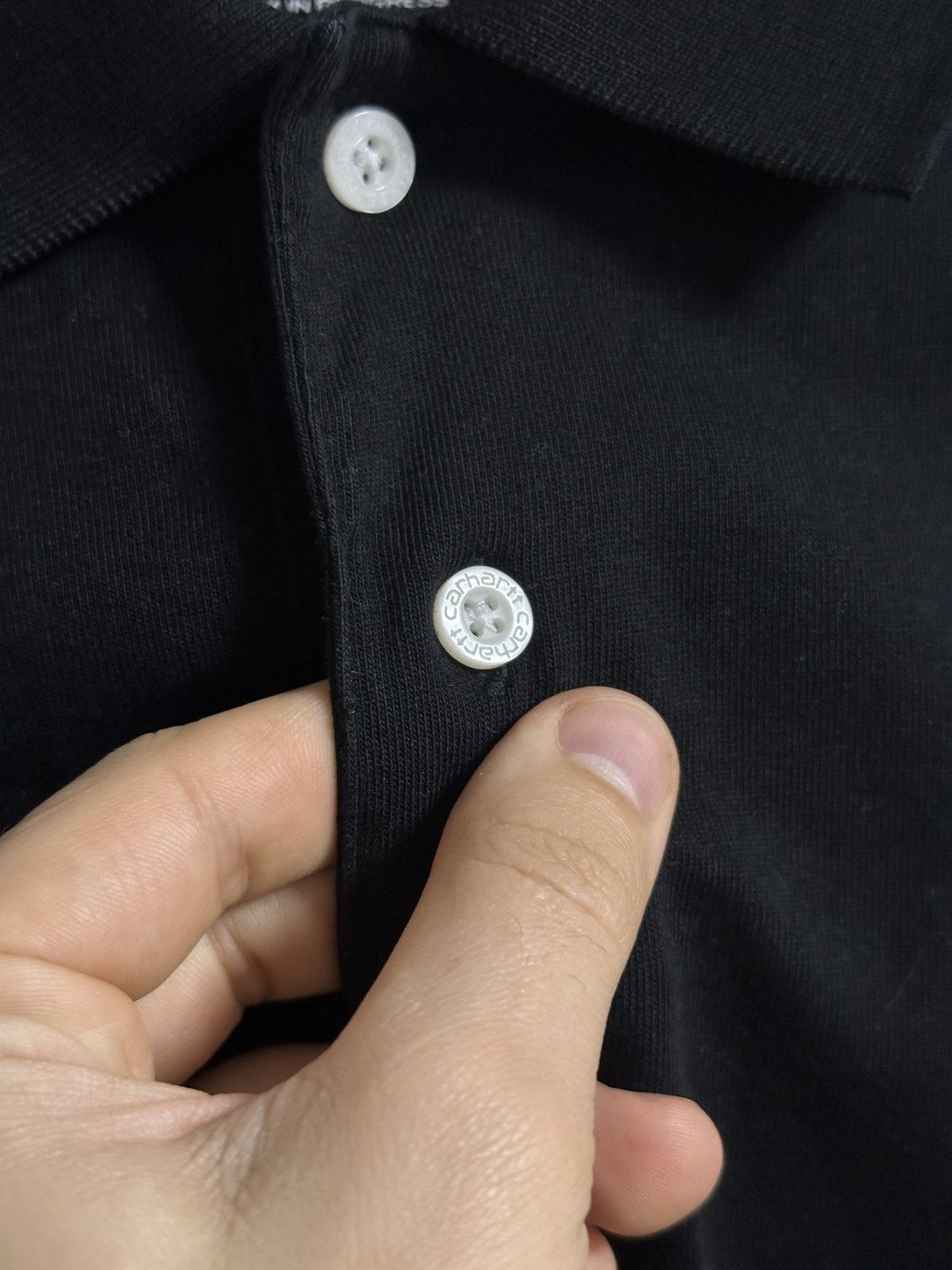 Carhartt Rare Chase Polo Long-Sleeve Carhartt Work In Progress WIP Size US S / EU 44-46 / 1 - 3 Thumbnail