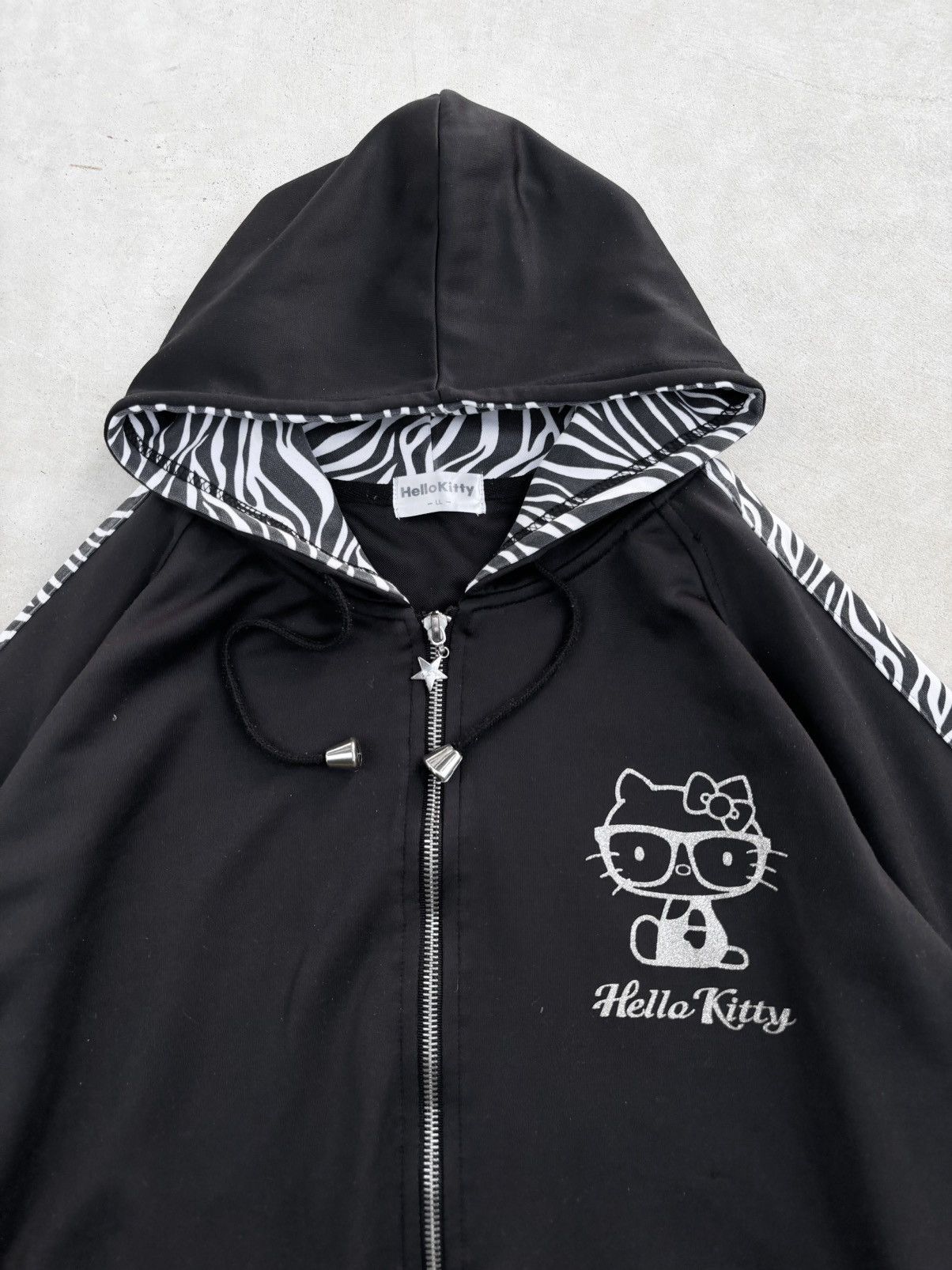 If Six Was Nine Rare Hello Kitty Sanrio Tracksuit (Hoodie & Pant) Size US S / EU 44-46 / 1 - 6 Thumbnail