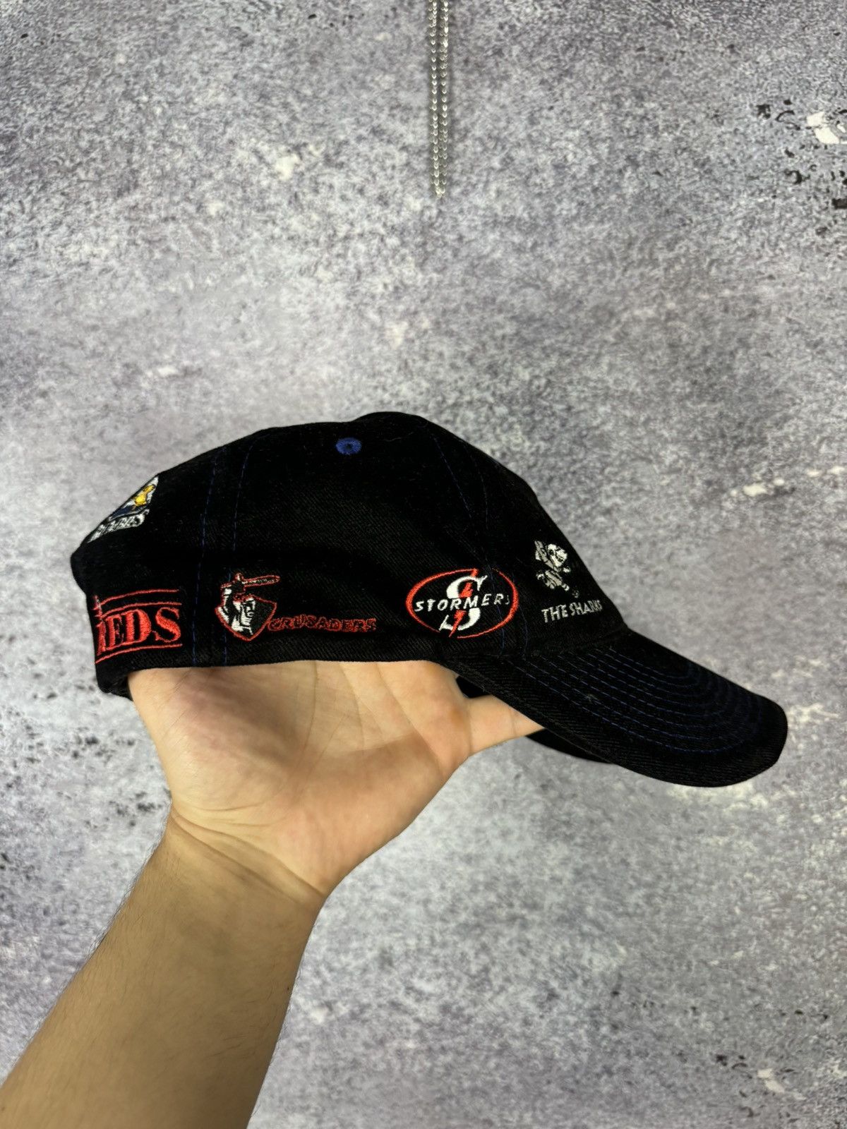 Vintage Vidacon South Africa Rugby Rare Super 12 Teams Logo Hats Size ONE SIZE - 6 Thumbnail