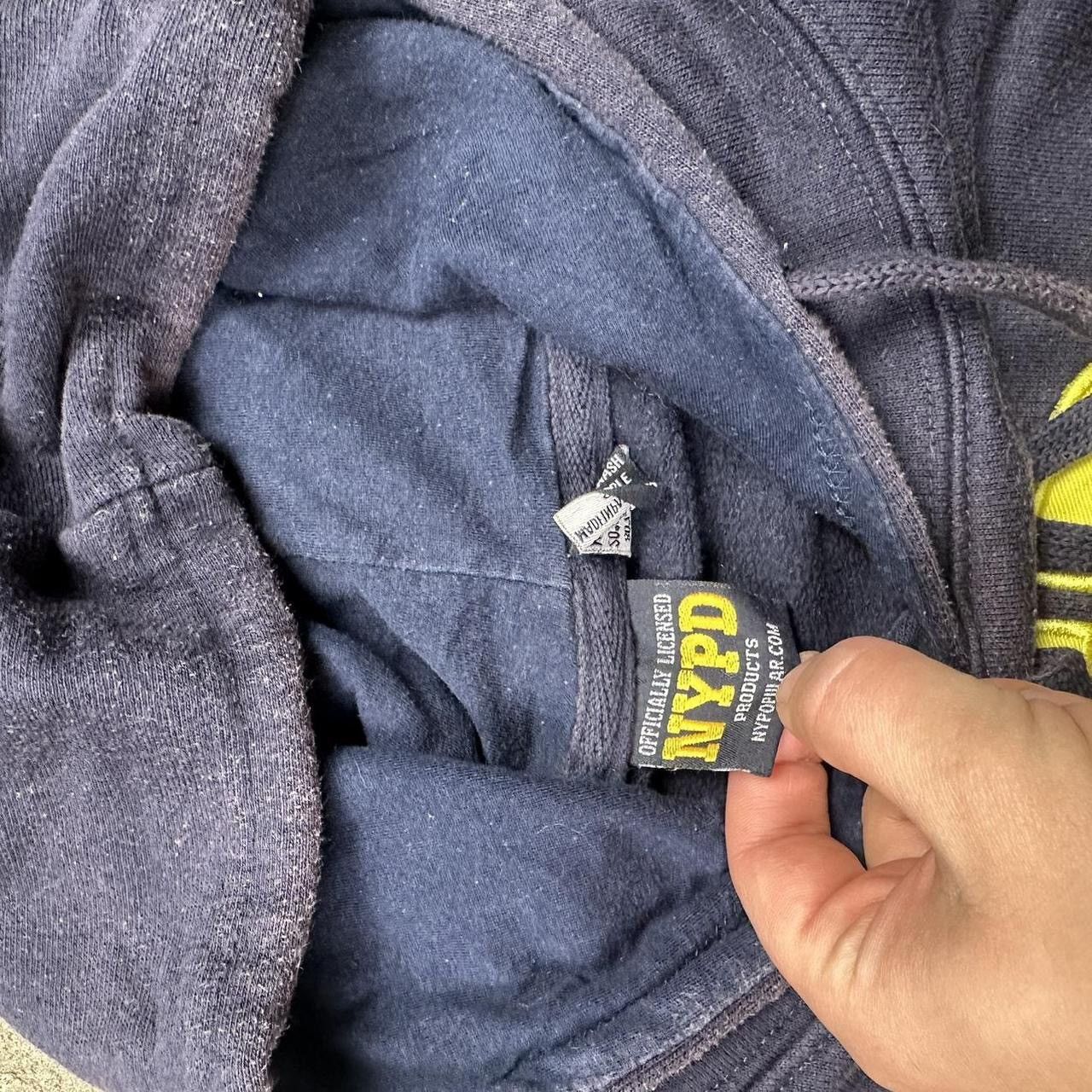 Japanese Brand × Vintage Vintage NYPD police Hoodie Size US S / EU 44-46 / 1 - 6 Thumbnail