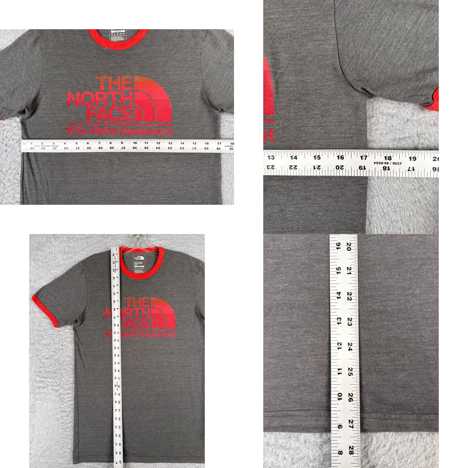 The North Face The North Face Shirt Men Small Petite Gray Fine Alpine Equipment Crew Tri-Blend Size US S / EU 44-46 / 1 - 8 Thumbnail