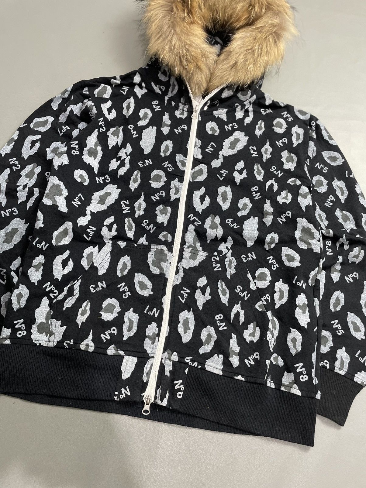 Japanese Brand Lock Heave Mask zip fur hoodie Size US M / EU 48-50 / 2 - 2 Thumbnail