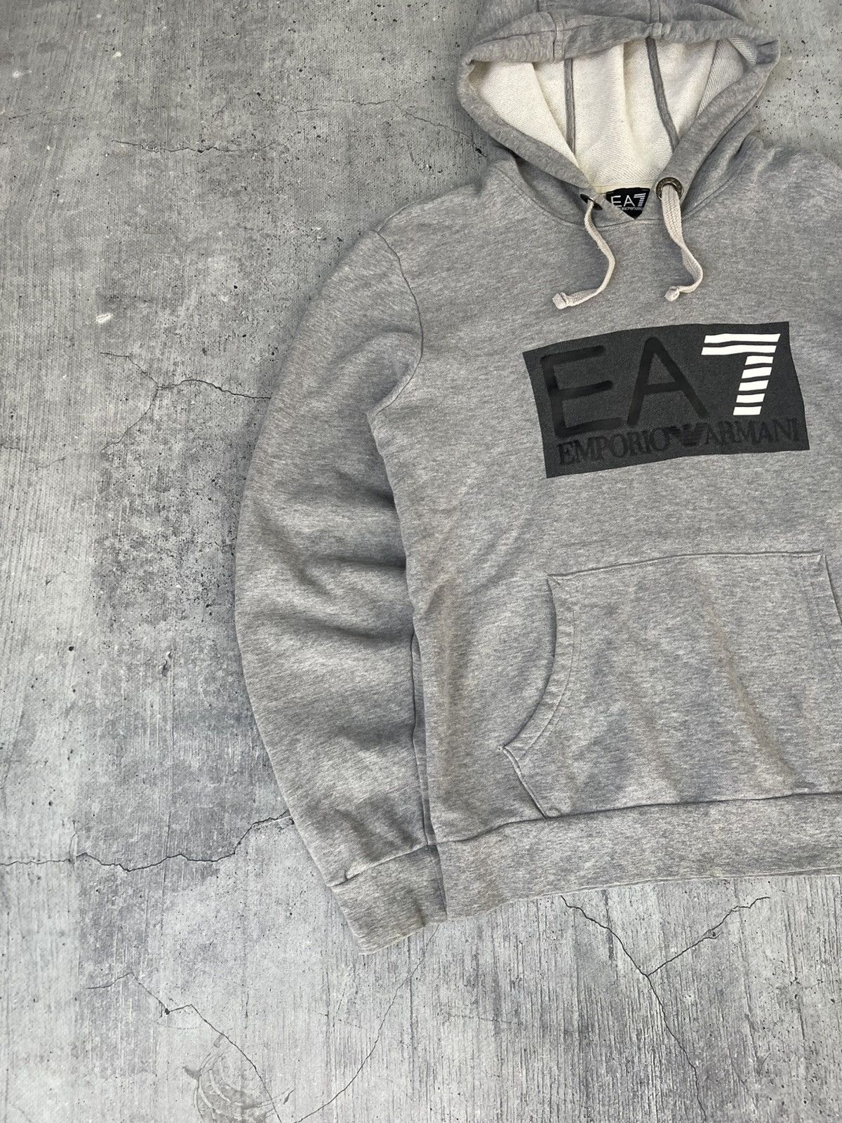 Emporio Armani Vintage Giorgio Armani hoodie Armani Jeans big logo Size US S / EU 44-46 / 1 - 2 Thumbnail