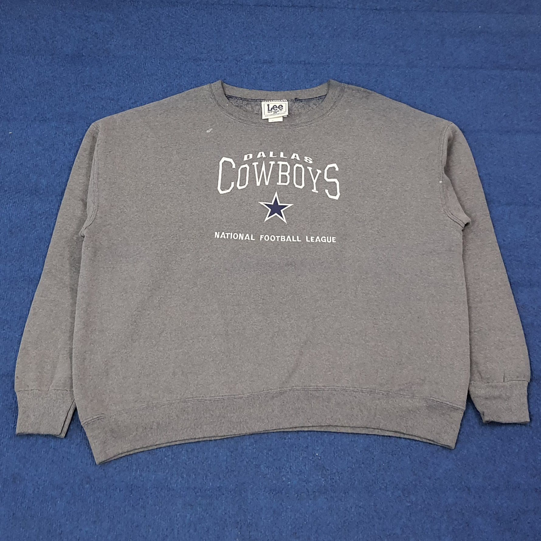 Lee Vintage Dallas Cowboys Football NFL Team Sweatshirt C274N25 Size US XL / EU 56 / 4 - 1 Thumbnail