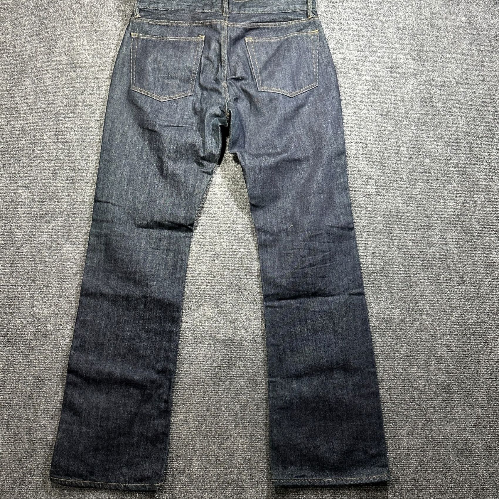 Gap GAP Jeans Mens 33 Boot Dark Wash 5-Pocket Denim Cotton Regular Rise Inseam 34 Blue Mens Jeans Bootcut Carded Size 33 Tea Size US 33 - 7 Thumbnail