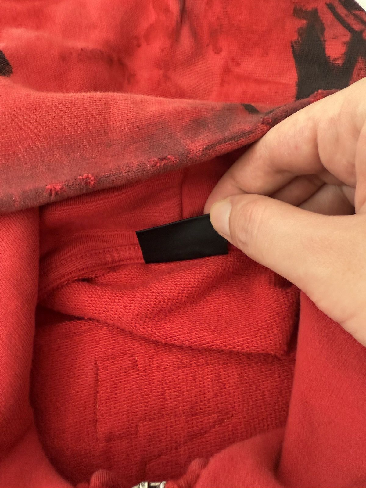 Balenciaga Balenciaga SS23 Red Skate Graffiti Zip Hoodie Sz.S Size US S / EU 44-46 / 1 - 9 Thumbnail