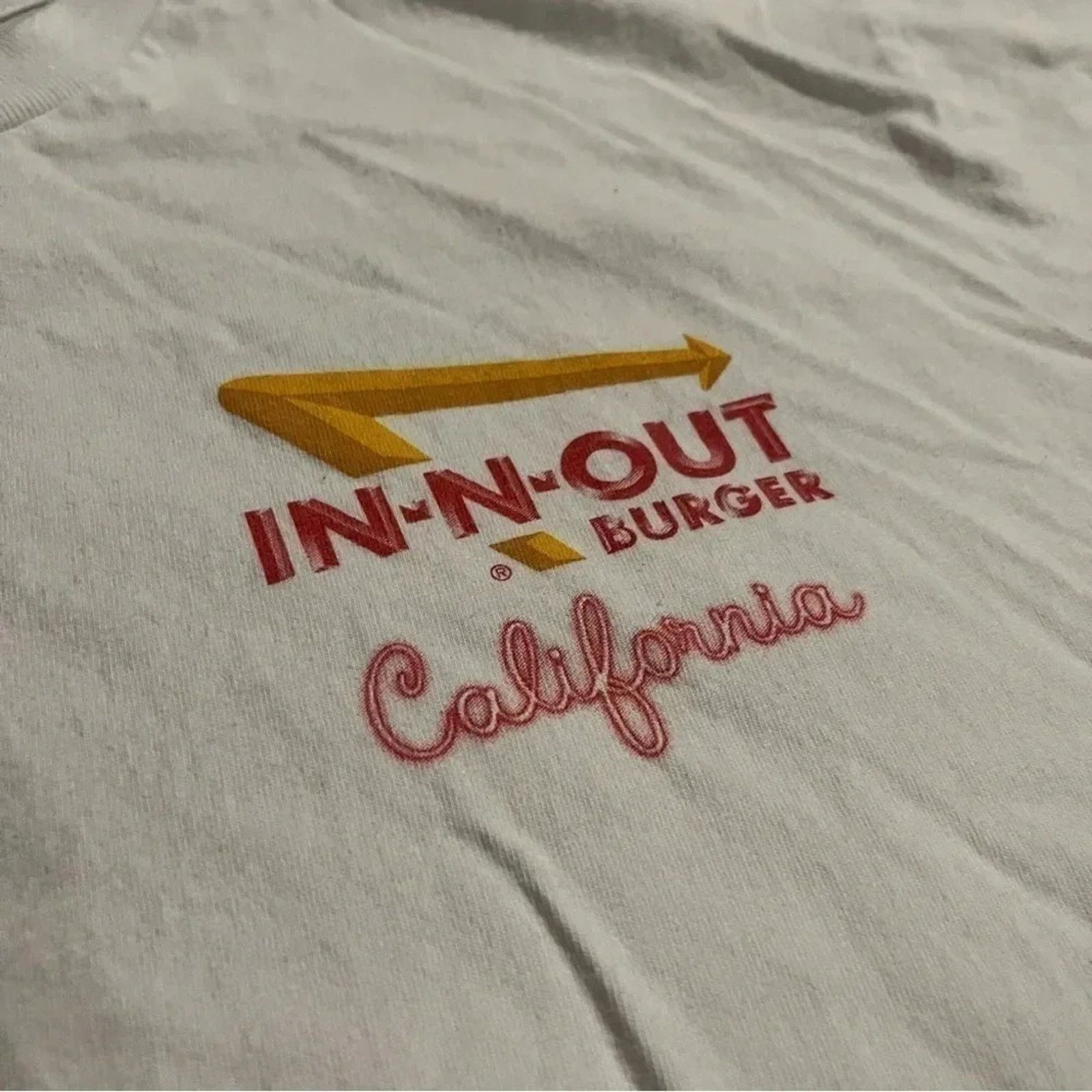 Other In-N-Out Burger California White Short Sleeve XL T-Shirt Size US XL / EU 56 / 4 - 3 Thumbnail