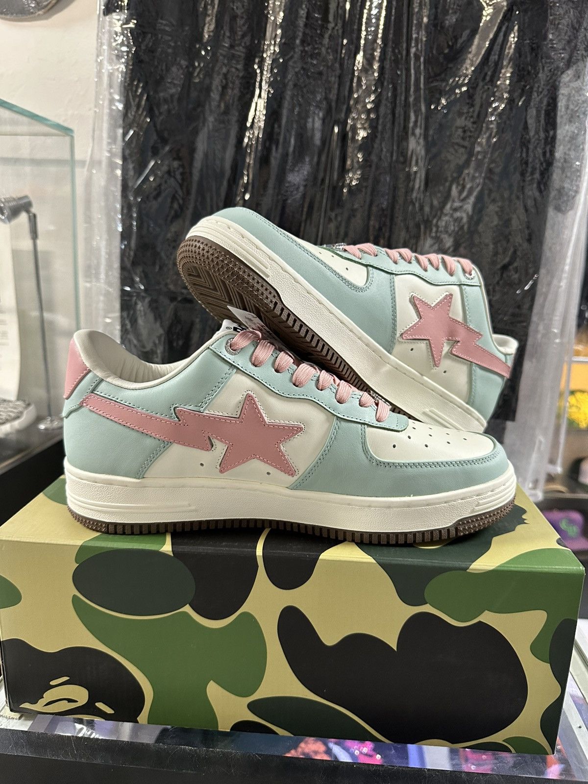 Bape Bape Bapestas ‘Multi Check’ Size US 10 / EU 43 - 2 Thumbnail