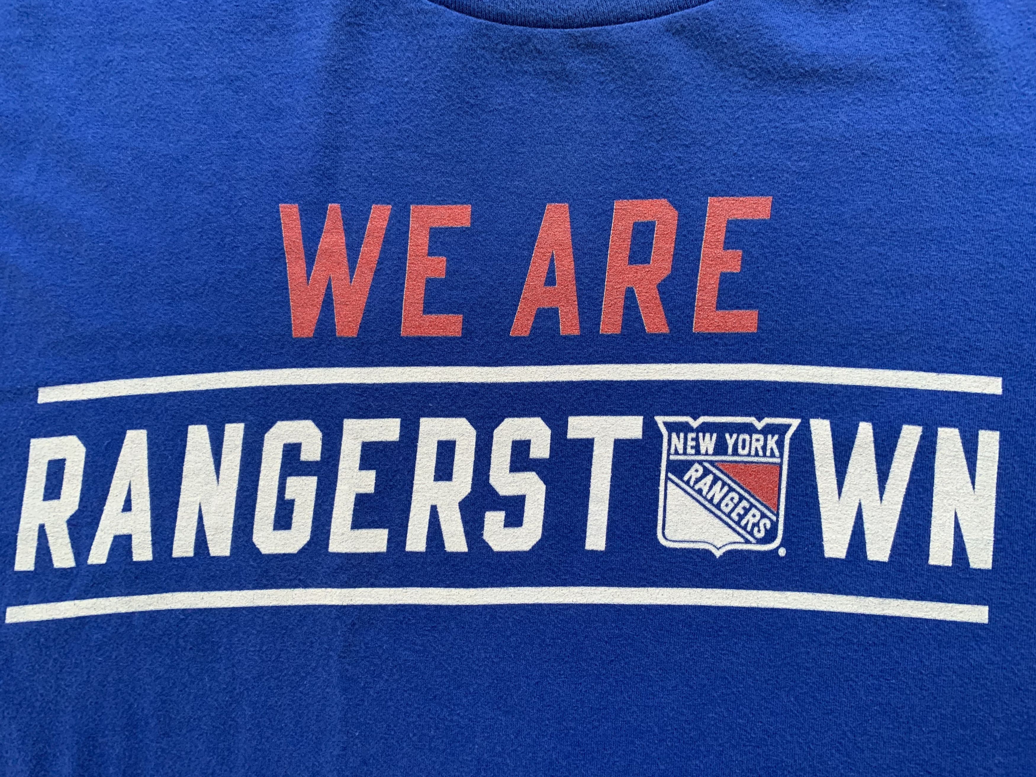 NHL × Reebok × Vintage NHL Fanatics New York Rangers Vintage T-Shirt Size US XXL / EU 58 / 5 - 5 Thumbnail