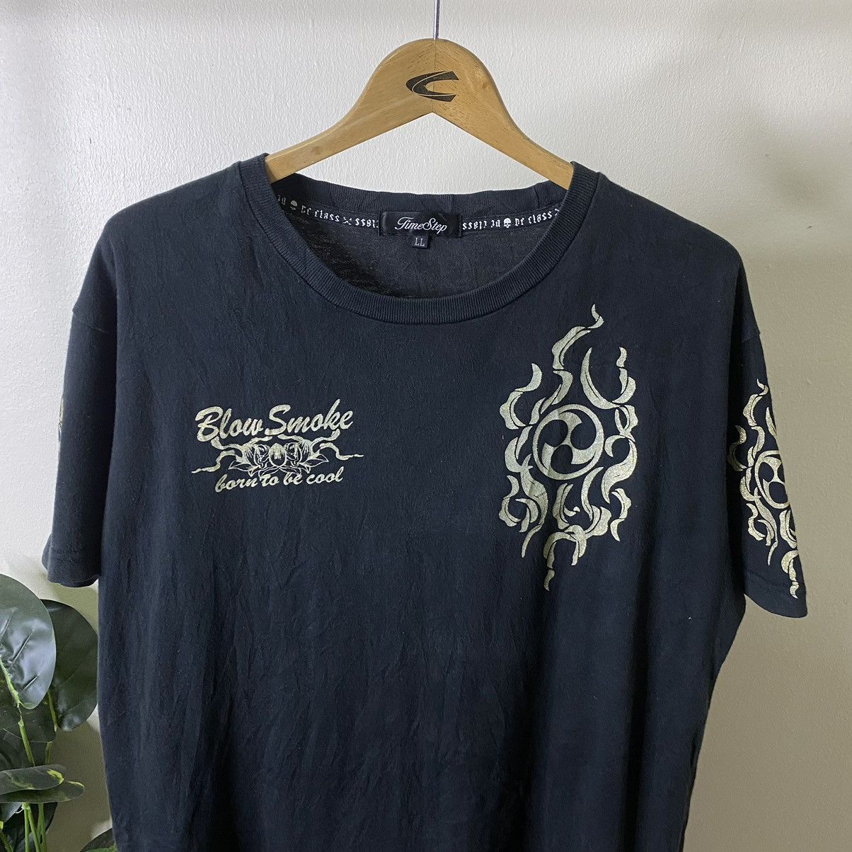 Affliction Blow Smoke Affliction Ed Hardy Karakuri Tamashii Style Tee Size US L / EU 52-54 / 3 - 5 Thumbnail