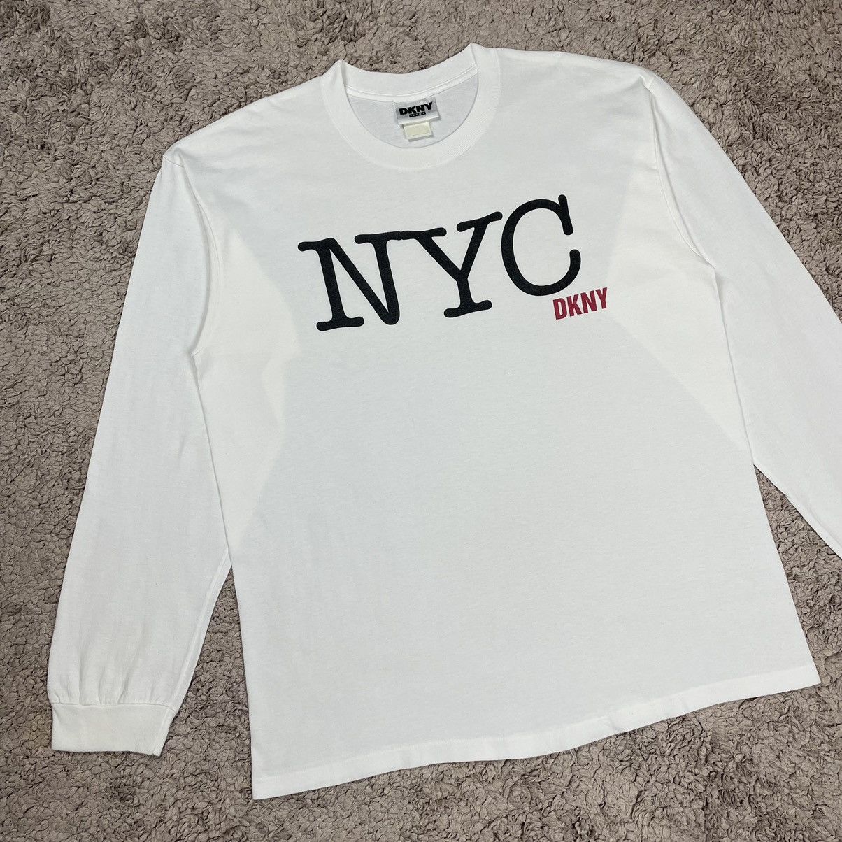 DKNY Vintage DKNY NYC Longsleeve T-shirt Size US L / EU 52-54 / 3 - 3 Thumbnail