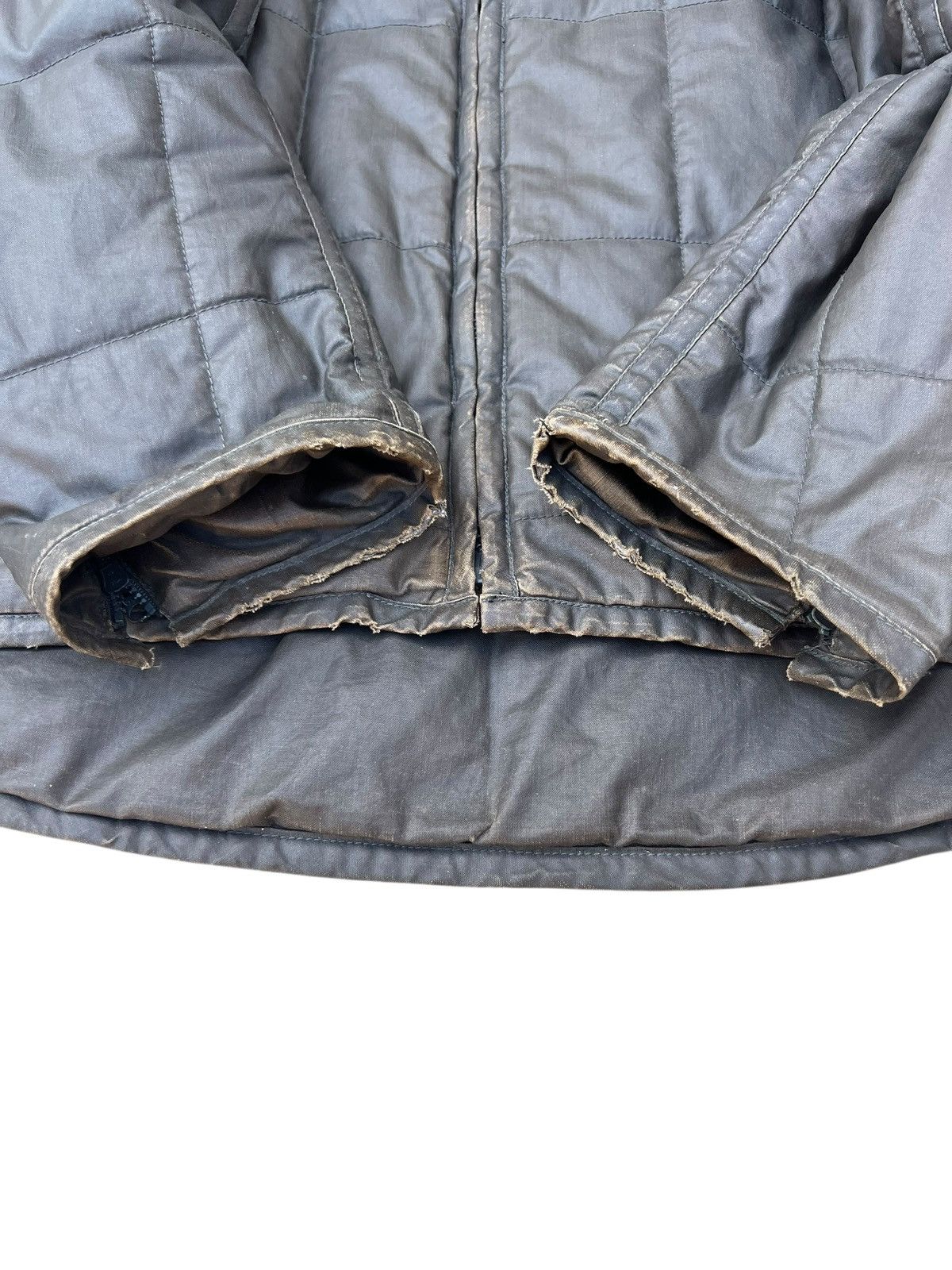 Levi's 2001 Levi’s Engineered Distress Fade Waxed Puffer Jacket Size US L / EU 52-54 / 3 - 12 Thumbnail