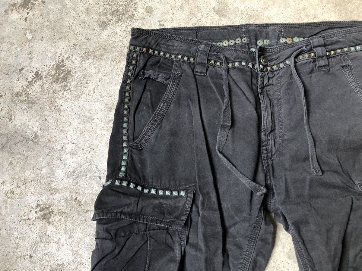 Jimmy Taverniti Jimmy Taverniti Studded Cargo Short Pant Size US 34 / EU 50 - 3 Thumbnail