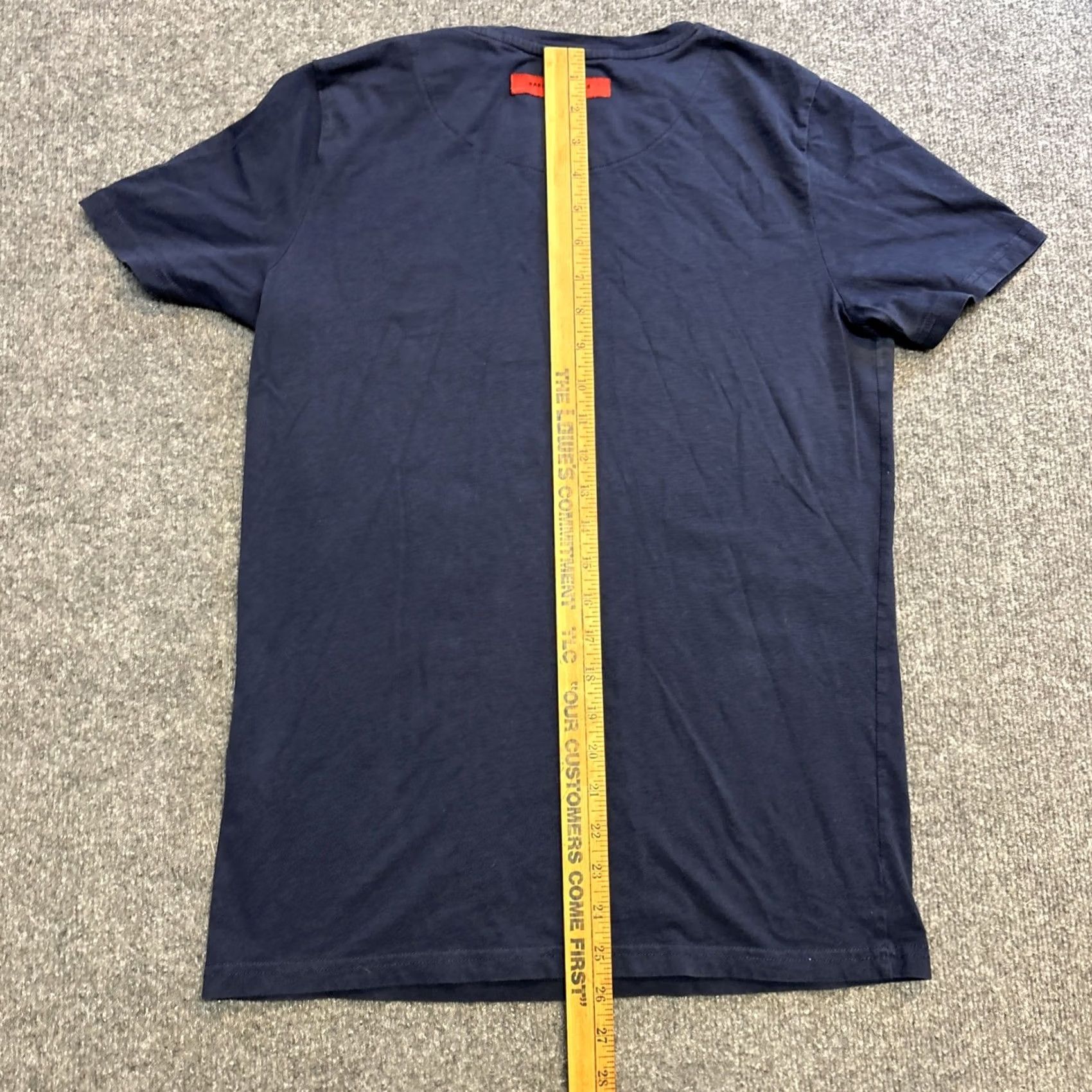 Vintage Harper London T-Shirt Short Sleeve Men’s Medium Blue Cotton Solid Size US M / EU 48-50 / 2 - 6 Thumbnail