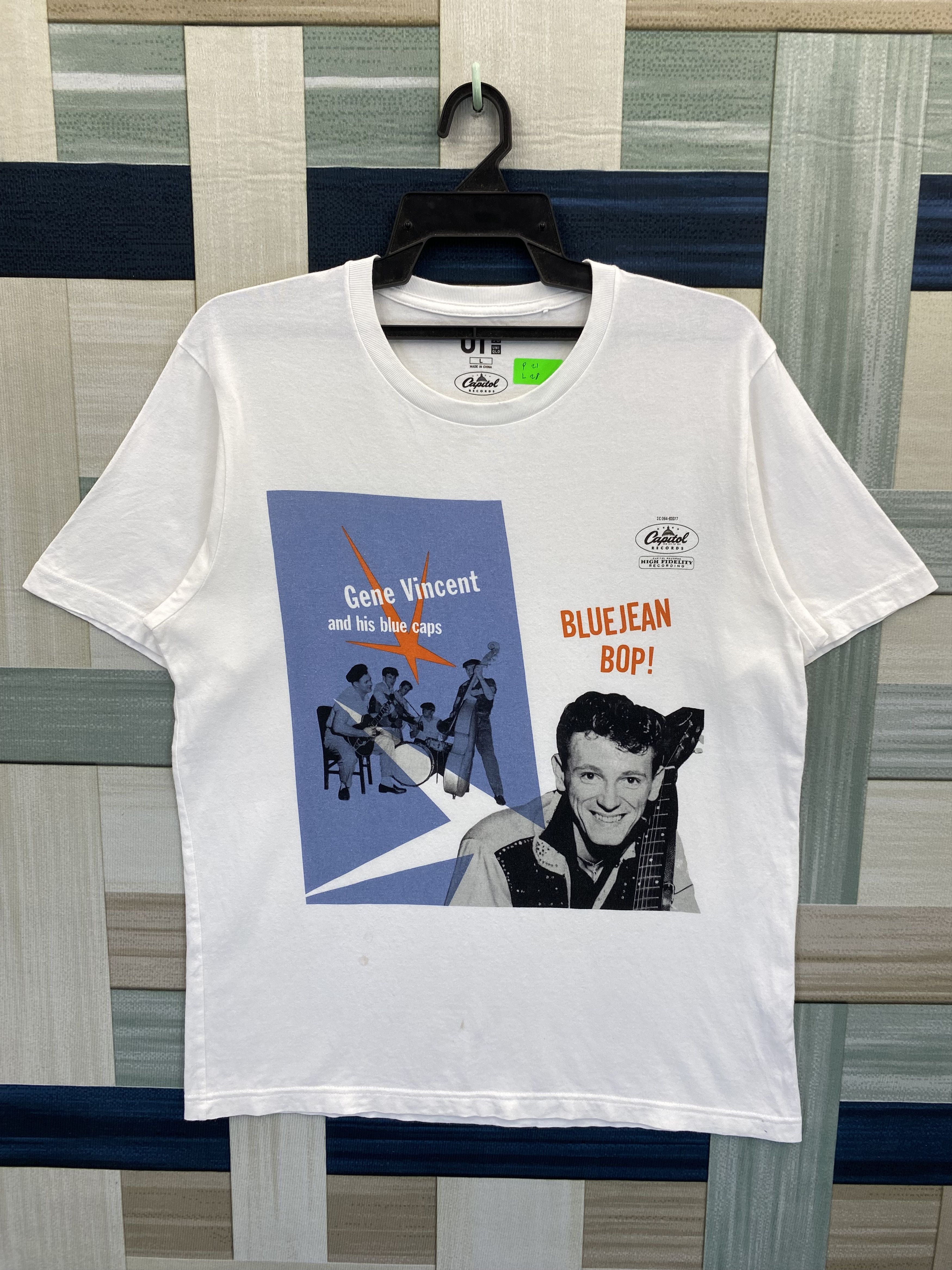 Band Tees Gene Vincent & His Blue Caps Blue Jean Bop Promo T-Shirt Size US L / EU 52-54 / 3 - 1 Thumbnail