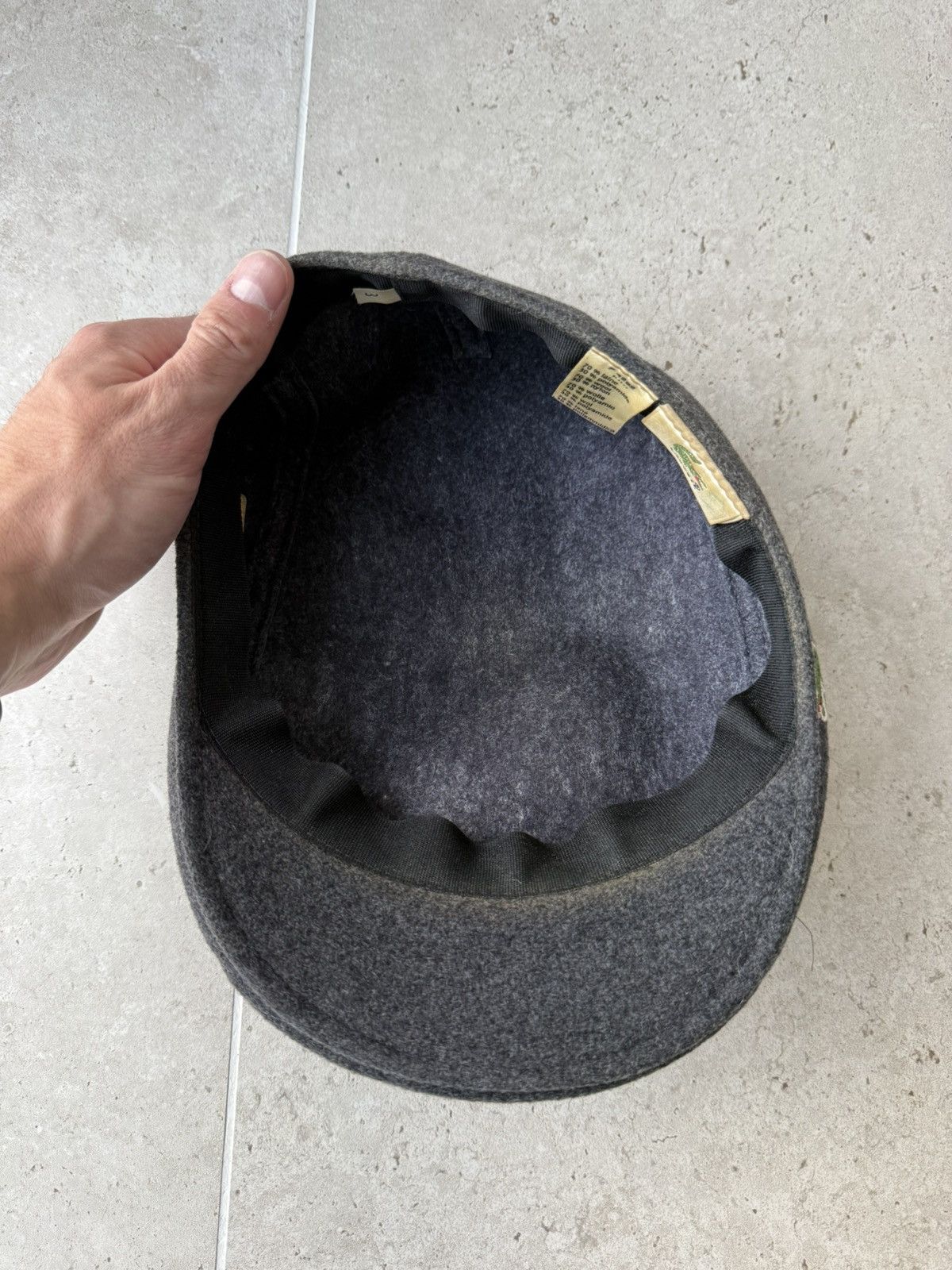 Lacoste Vintage Lacoste Baretta Hat Size ONE SIZE - 4 Thumbnail