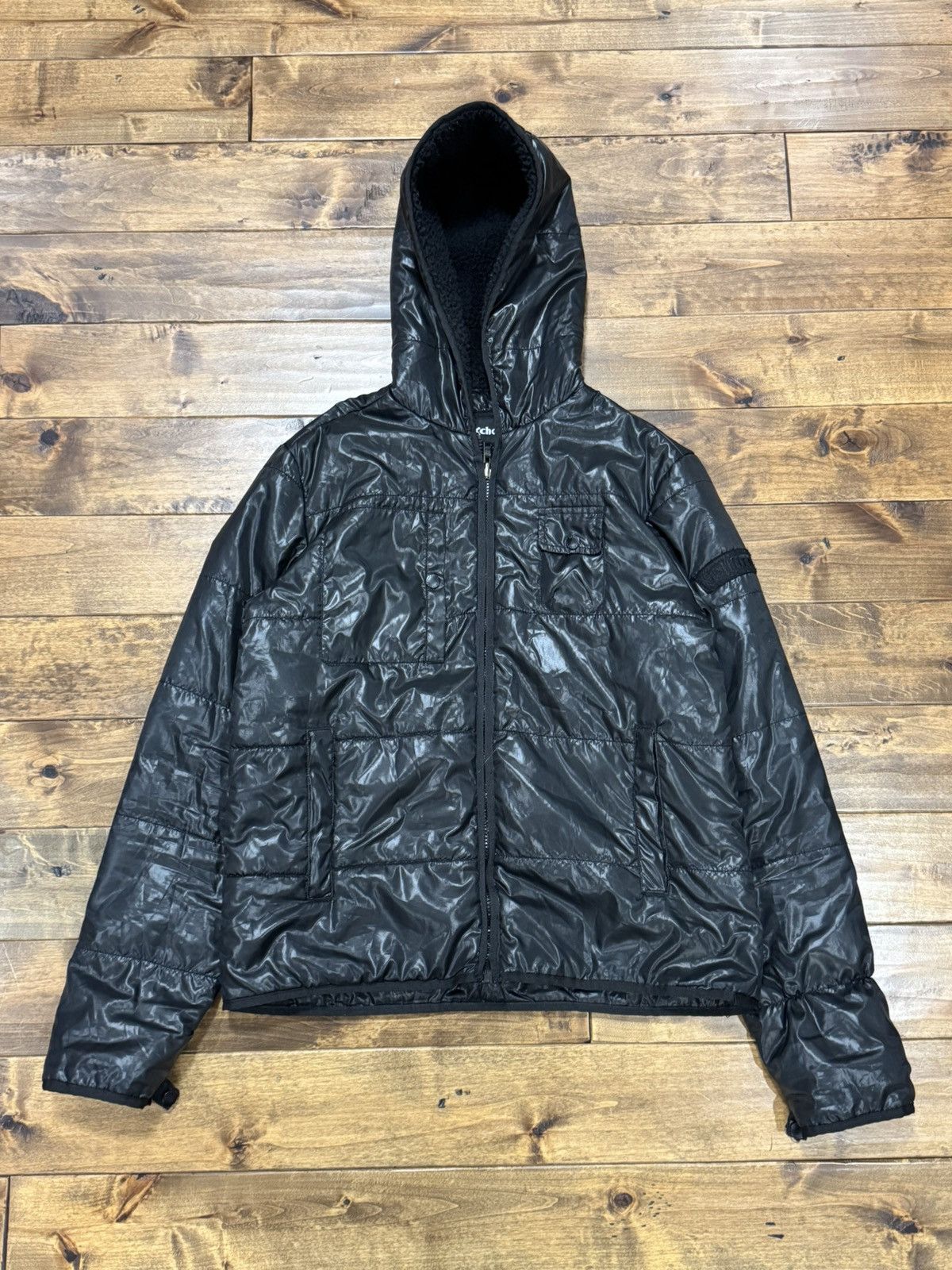 Schott Schott NYC Vintage Hooded Puffer Size US M / EU 48-50 / 2 - 3 Thumbnail