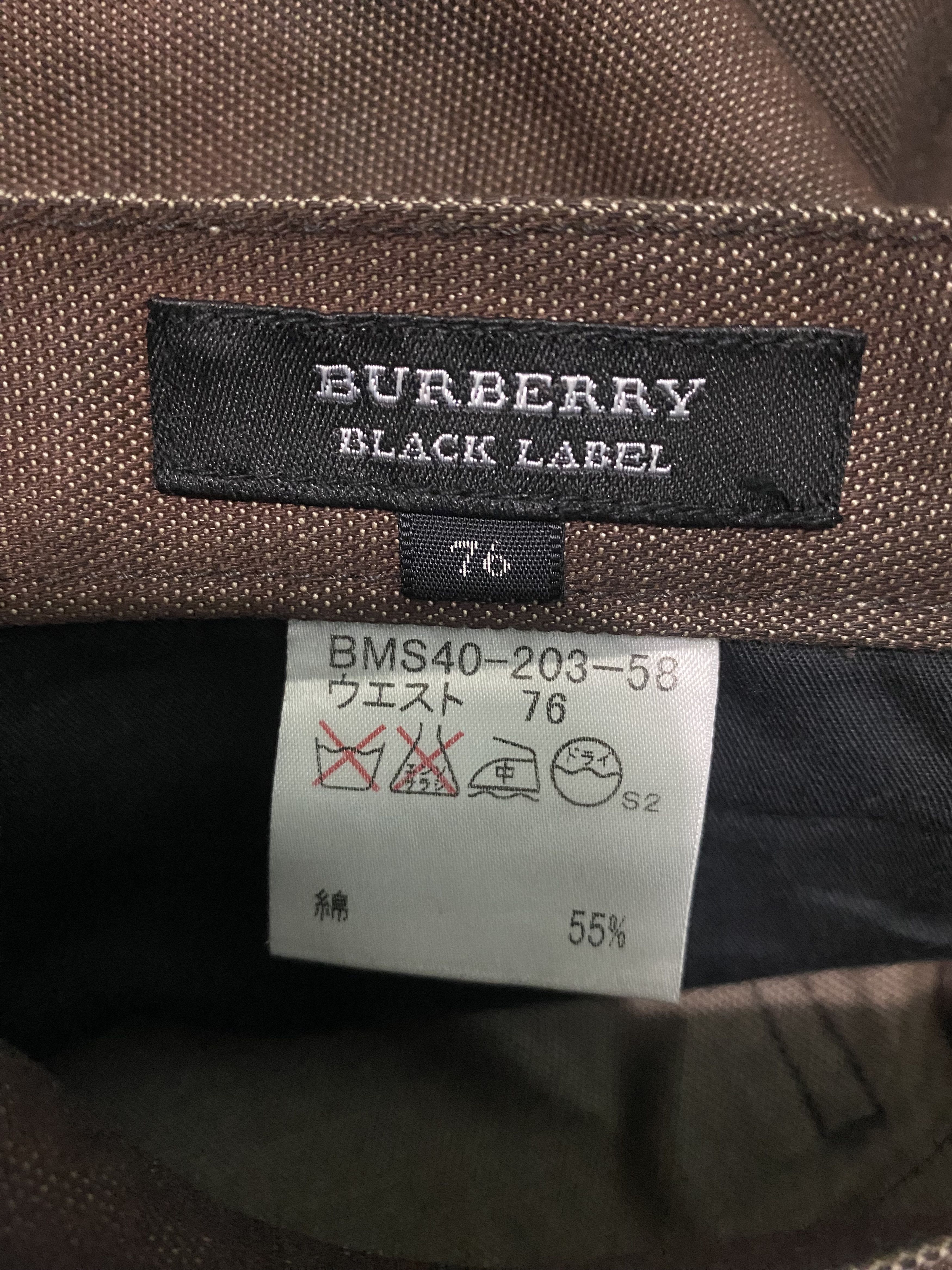 Burberry Vintage Burberry Black Label Trouser Pants Size US 30 / EU 46 - 6 Thumbnail