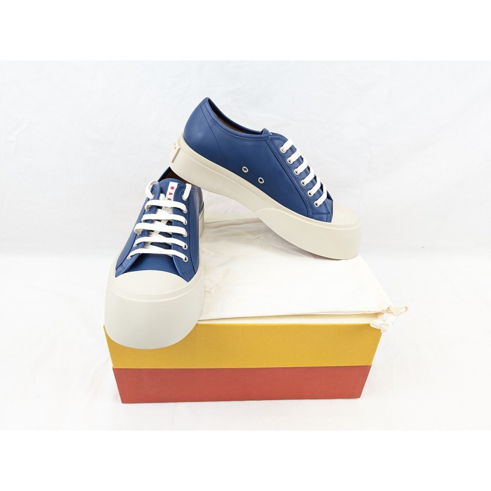 Marni o1rshd1 Low-Top Sneakers in Blue/White Size US 10 / EU 43 - 20 Thumbnail