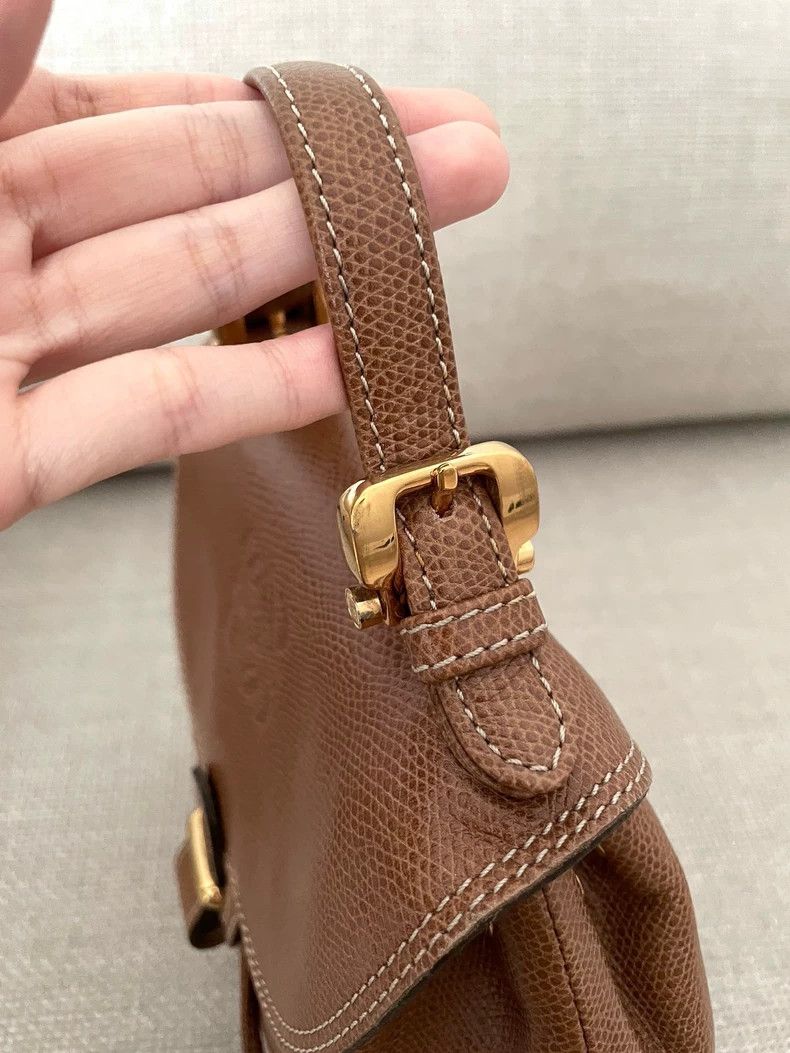 Loewe loewe Small chestnut-colored school bag 2503-Nextarrow Size ONE SIZE - 6 Thumbnail