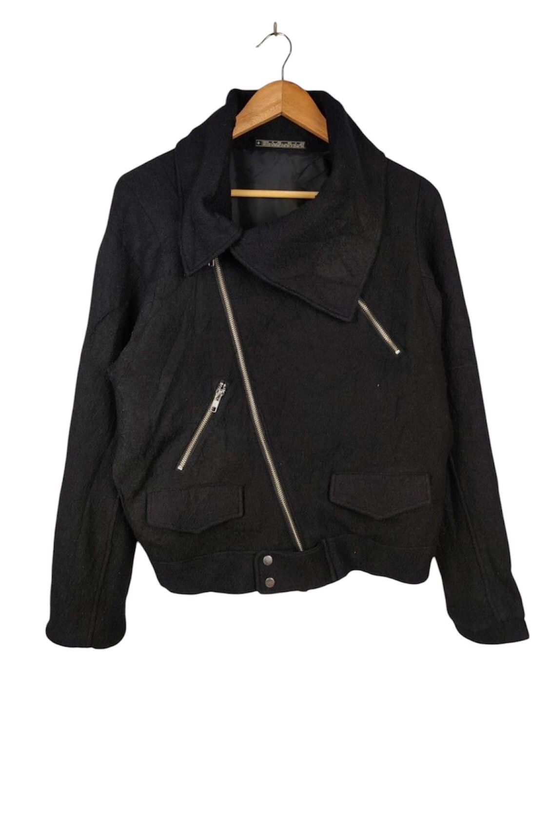 Yohji Yamamoto Yohji Yamamoto ysbis limi feu product of Yohji biker wool Size US S / EU 44-46 / 1 - 1 Thumbnail