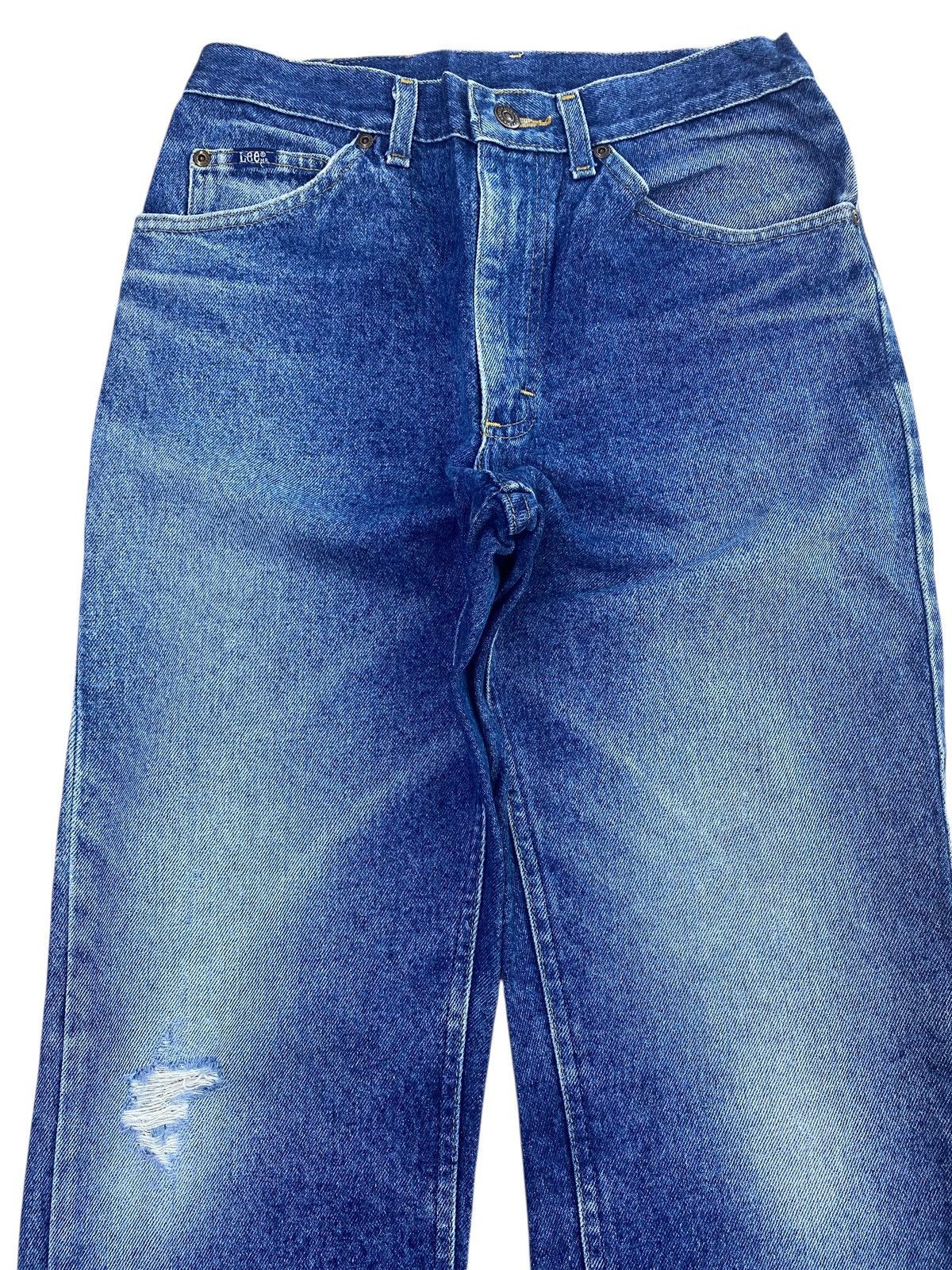 Lee Lee Brand Blue Faded Wash Style Baggy Jeans Size US 28 / EU 44 - 2 Thumbnail