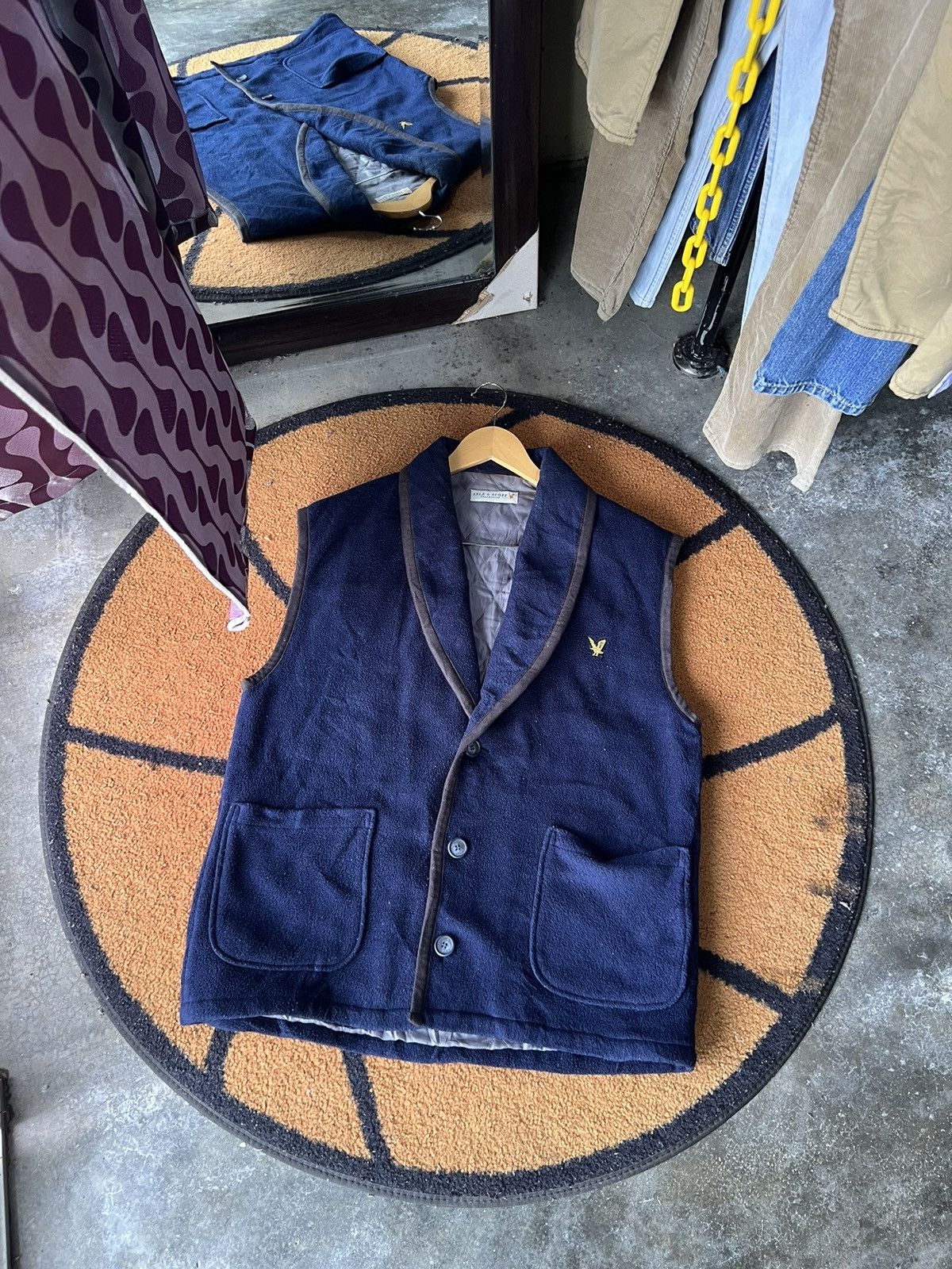 Lyle & Scott 🔥Vintage Lyle & Scott Quilted Vest Jacket Size US M / EU 48-50 / 2 - 2 Thumbnail
